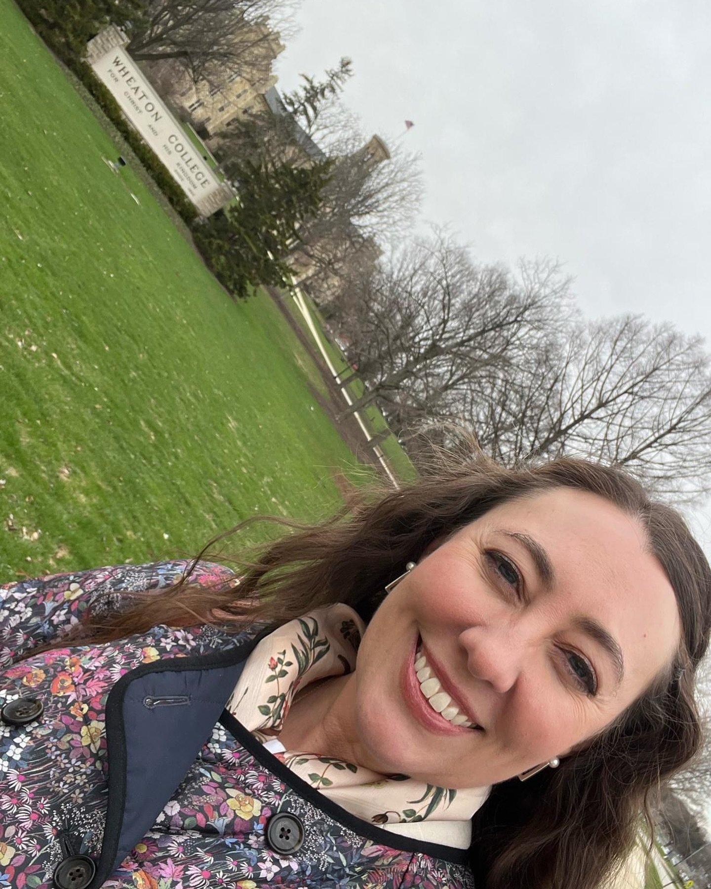 Our Managing Director Hannah Nation just arrived on the beautiful campus of Wheaton College, looking forward to a night of engaging conversations with scholars and students.