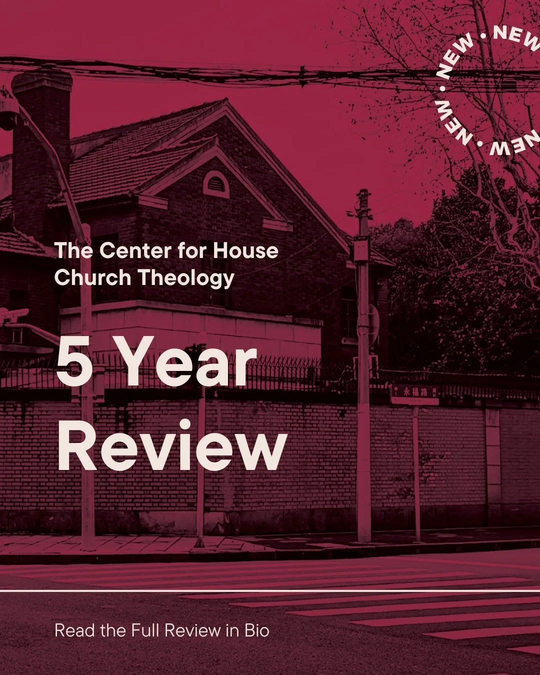 What an incredible journey these last five years have been! When the Center for House Church Theology (CHCT) was formed in 2020, our vision was to amplify the theological leadership of China&rsquo;s urban house churches for the mutual strengthening o