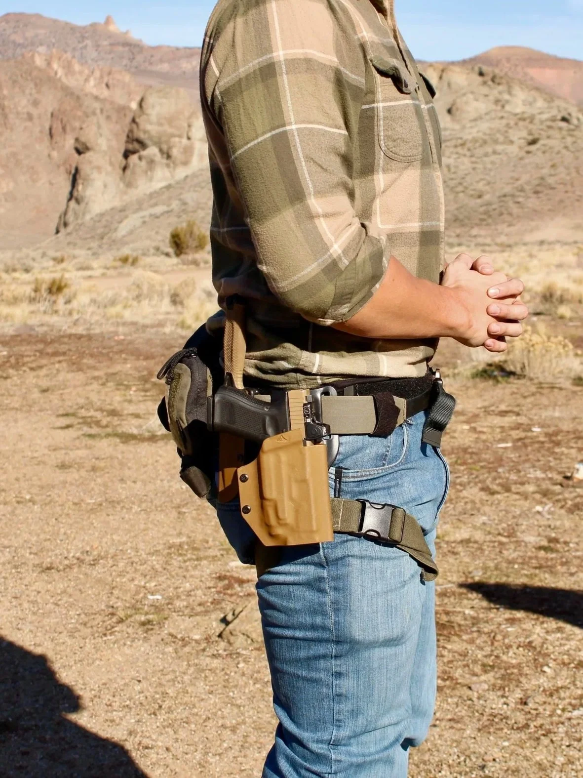 Mid Ride Holsters (No Attachments)