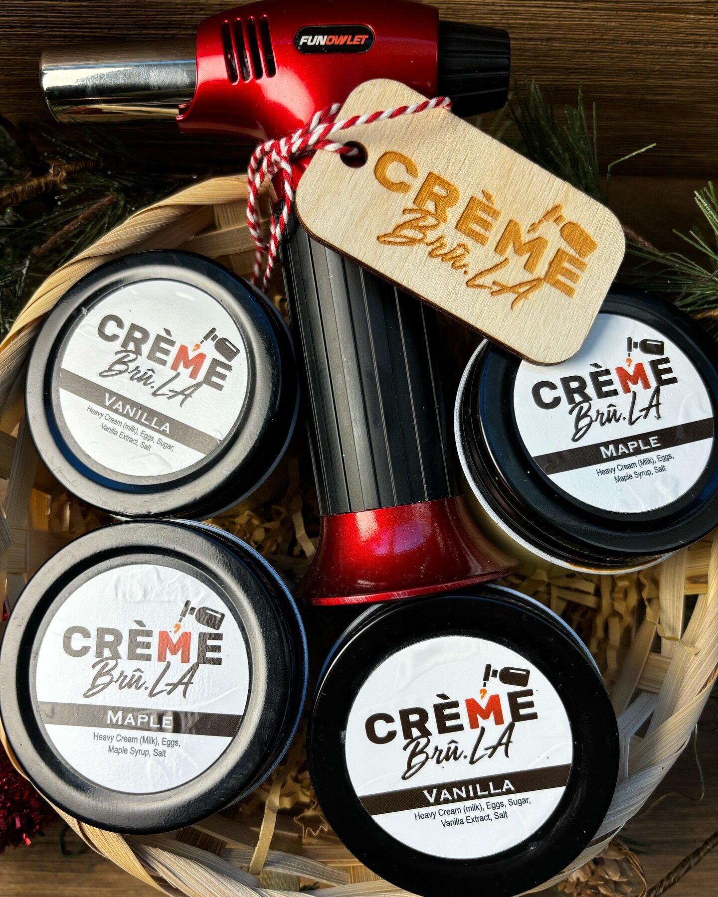 Holiday cr&egrave;me br&ucirc;l&eacute;e kits* from CremeBru.LA are back at @amherstdowntown&lsquo;s Holiday Sip &lsquo;n Stroll at 45 South Pleasant St. (formerly Hastings) on Thursday, 12/14.

We&rsquo;re accepting pre-orders for limited quantities