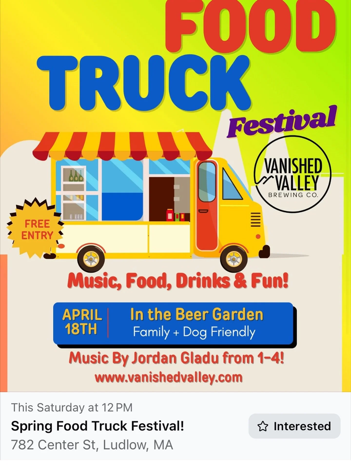 We&rsquo;re back at @vanishedvalleybrewing this Saturday for the Spring Food Truck Festival - join us for five flavors of cr&egrave;me br&ucirc;l&eacute;e and tons of other great vendors (and music and beer!)!

&bull; Honey Lavender
&bull; Maple 
&bu