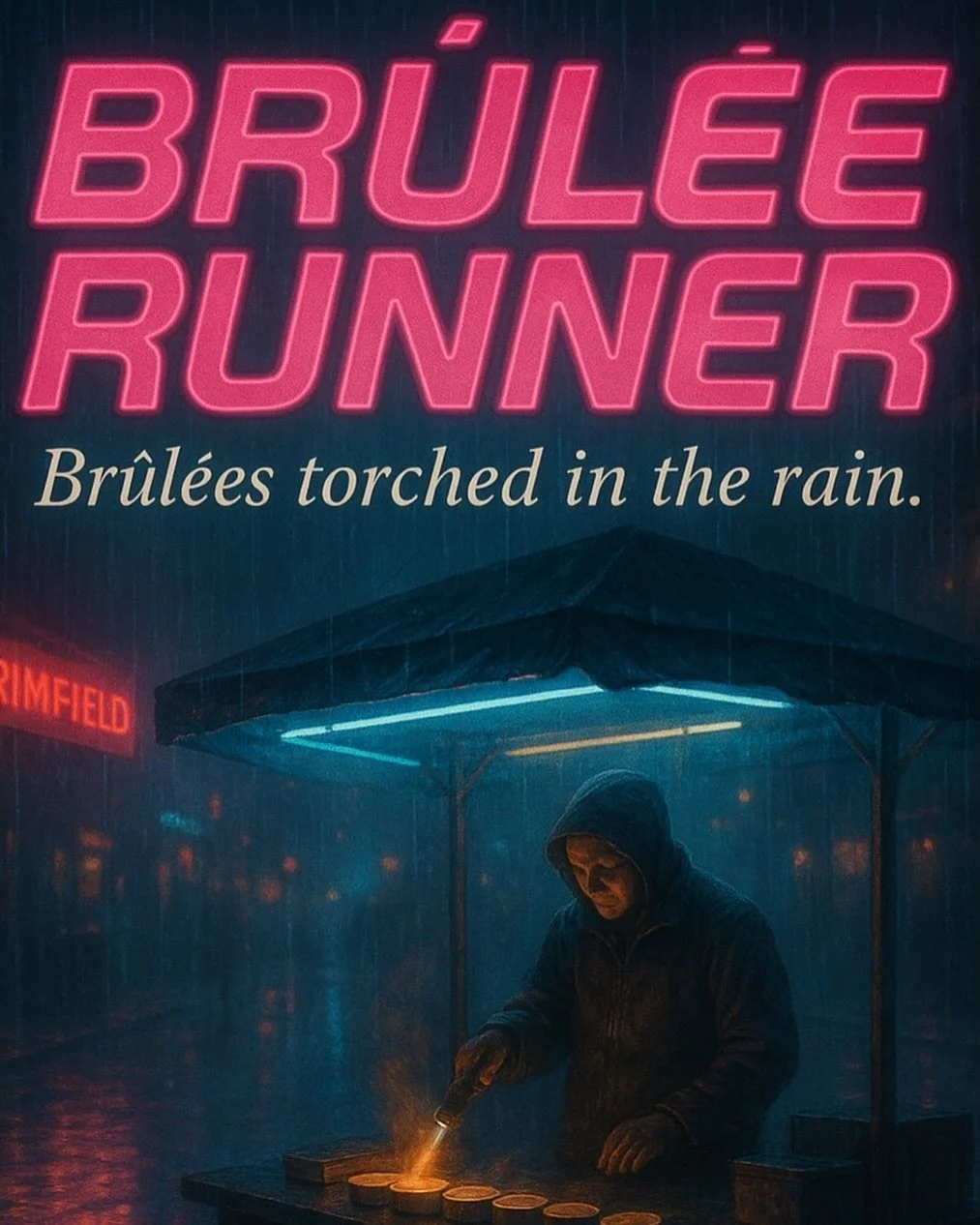 &ldquo;All those moments will be lost in time&hellip; like tears in rain&rdquo;. 🌧️🔥

But the cr&egrave;me br&ucirc;l&eacute;es? We&rsquo;ve torched things you people wouldn&rsquo;t believe.

We&rsquo;ll be there around noon, Brimfield. 
&bull; Van