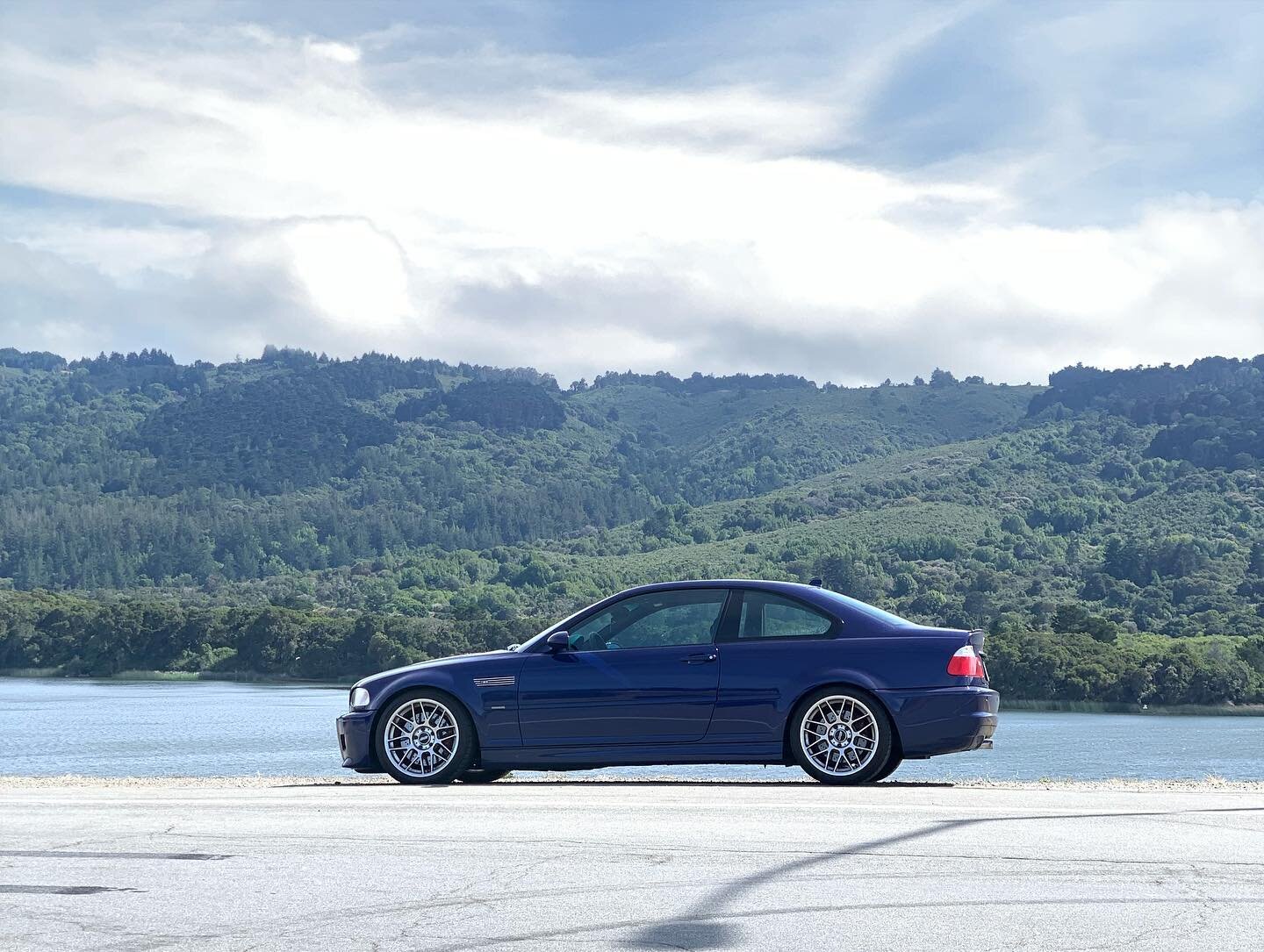 Lily the German Shepherd brought her chauffeur&rsquo;s Interlagos E46 M3 ZCP in for some work recently! We sorted out some oil leaks via the oil level sensor &amp; front crank seal, and installed a new harmonic damper, pulleys, and belts. We finished