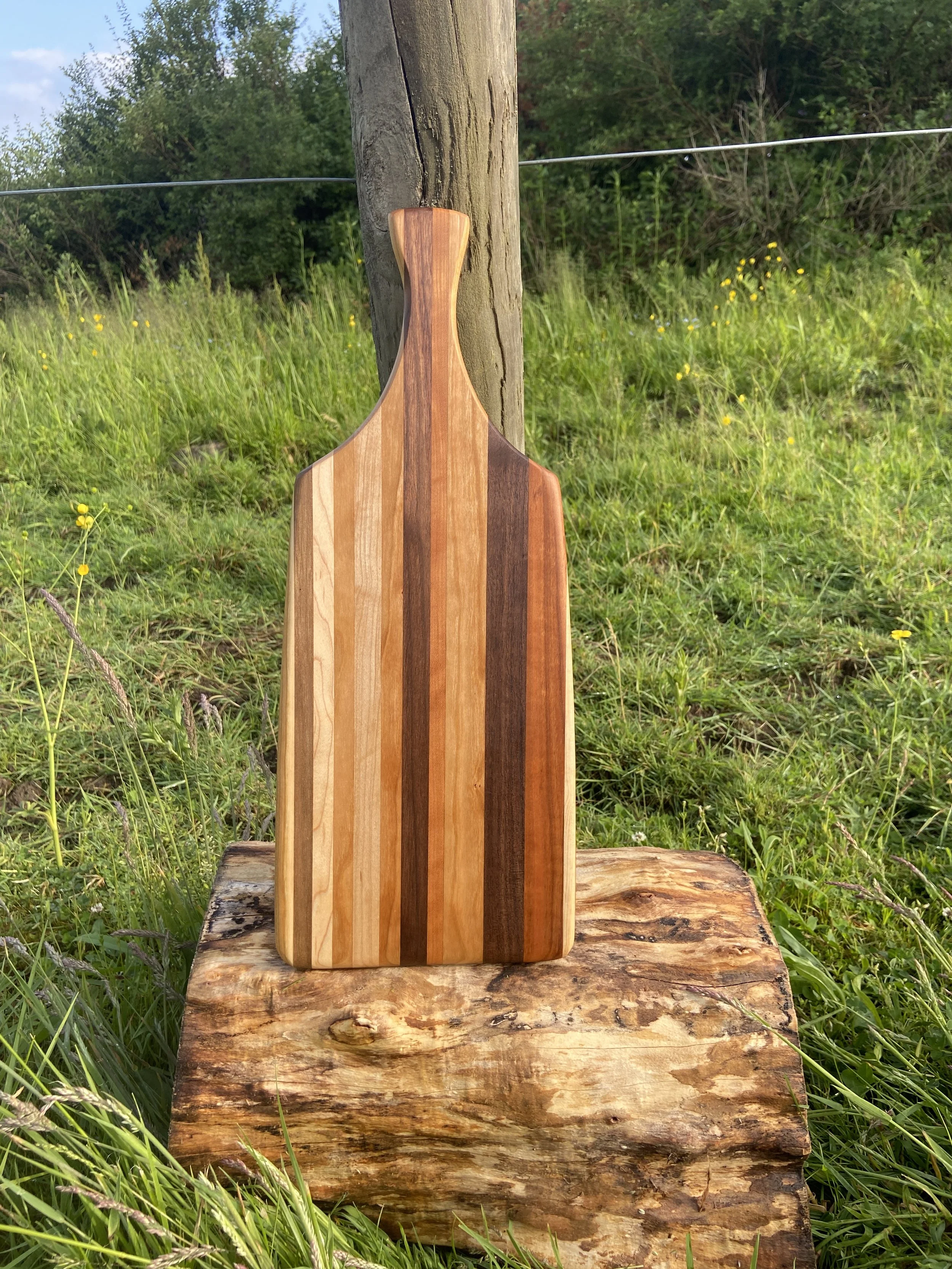 Striped Charcuterie Board #47