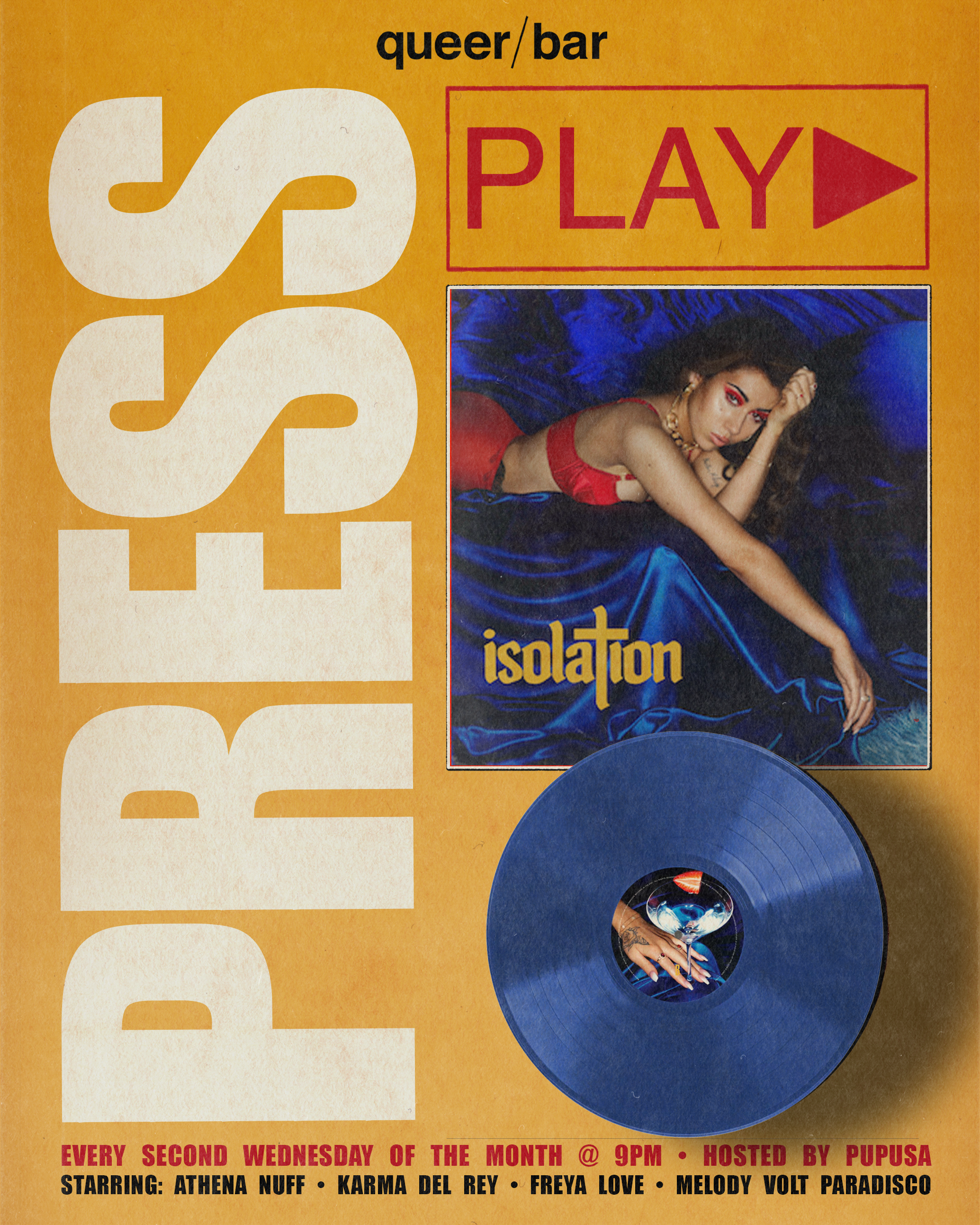 PRESS PLAY - Isolation