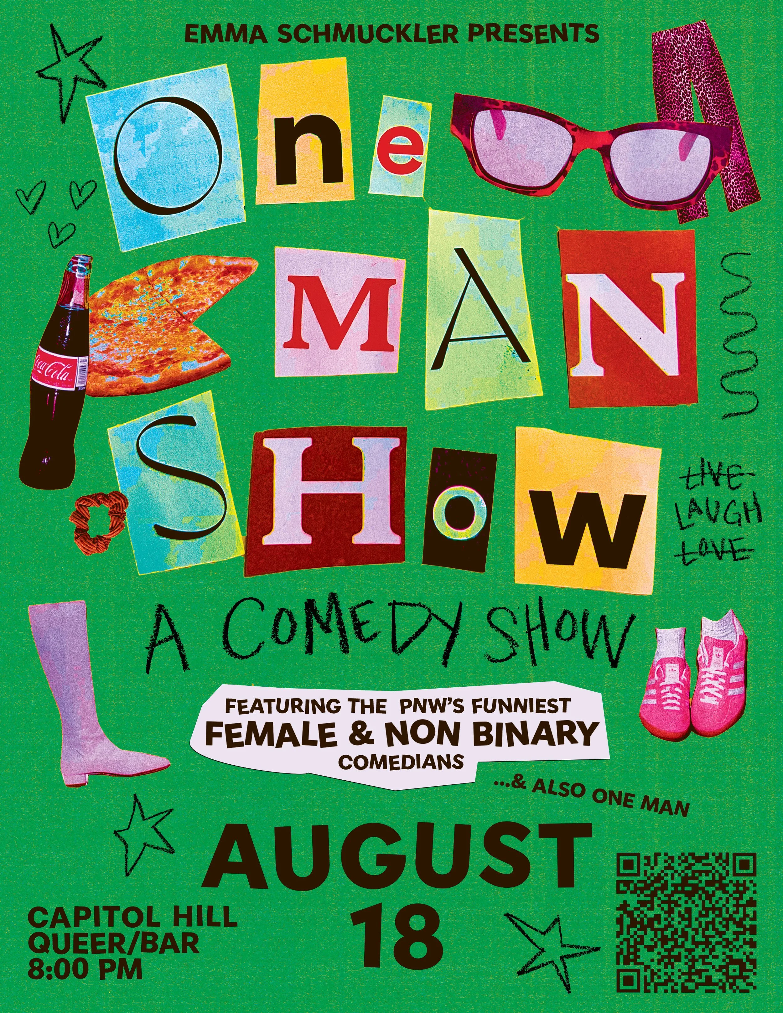 One Man Show: A (mostly) Femme Comedy Showcase