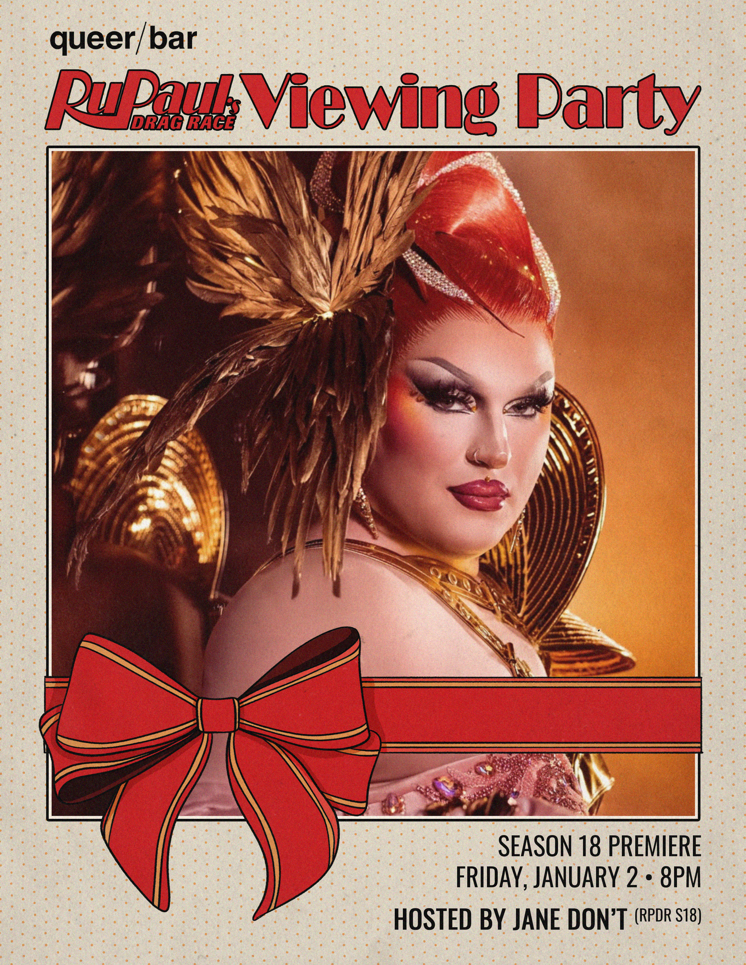 RPDR S18 Viewing Premiere w/ Jane Don't