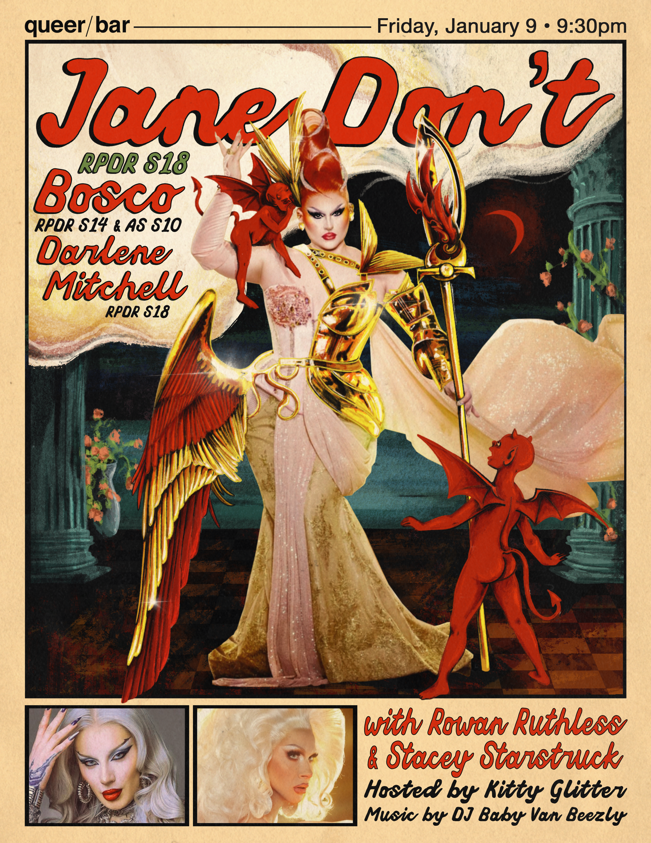 Jane Don't with Bosco & Darlene Mitchell