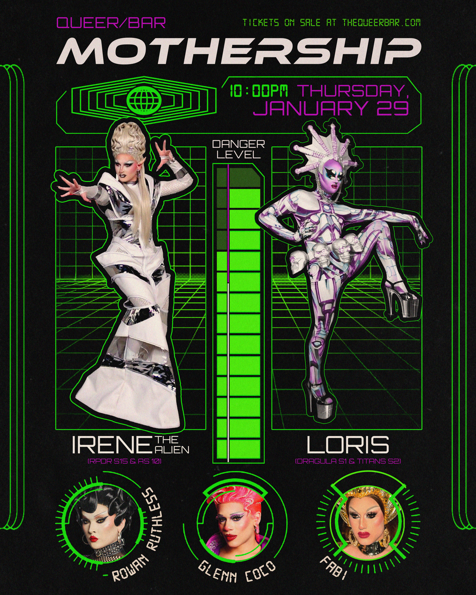 Mothership w/ Irene the Alien & Loris