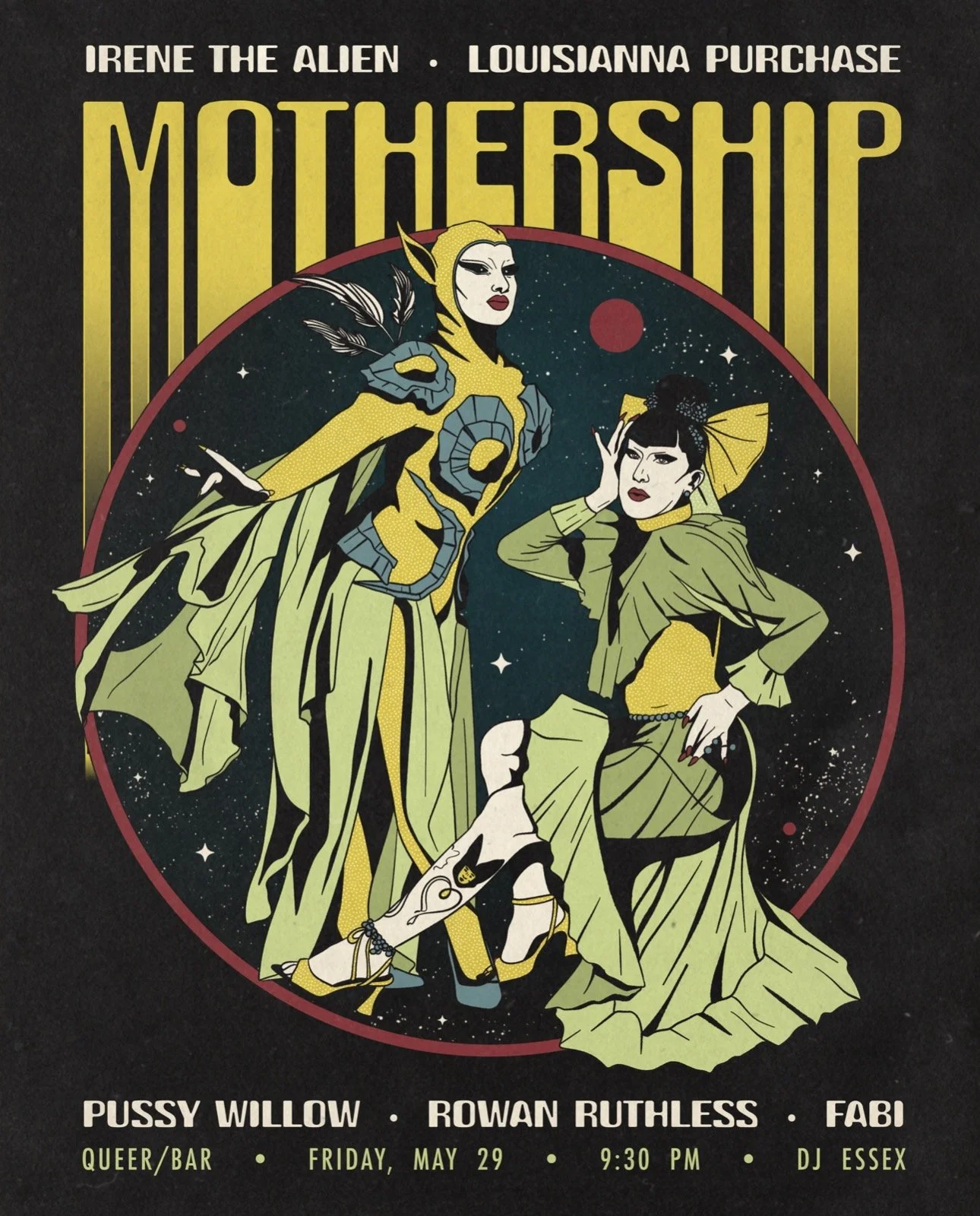 Mothership w/ Irene the Alien &amp; Louisianna Purchase