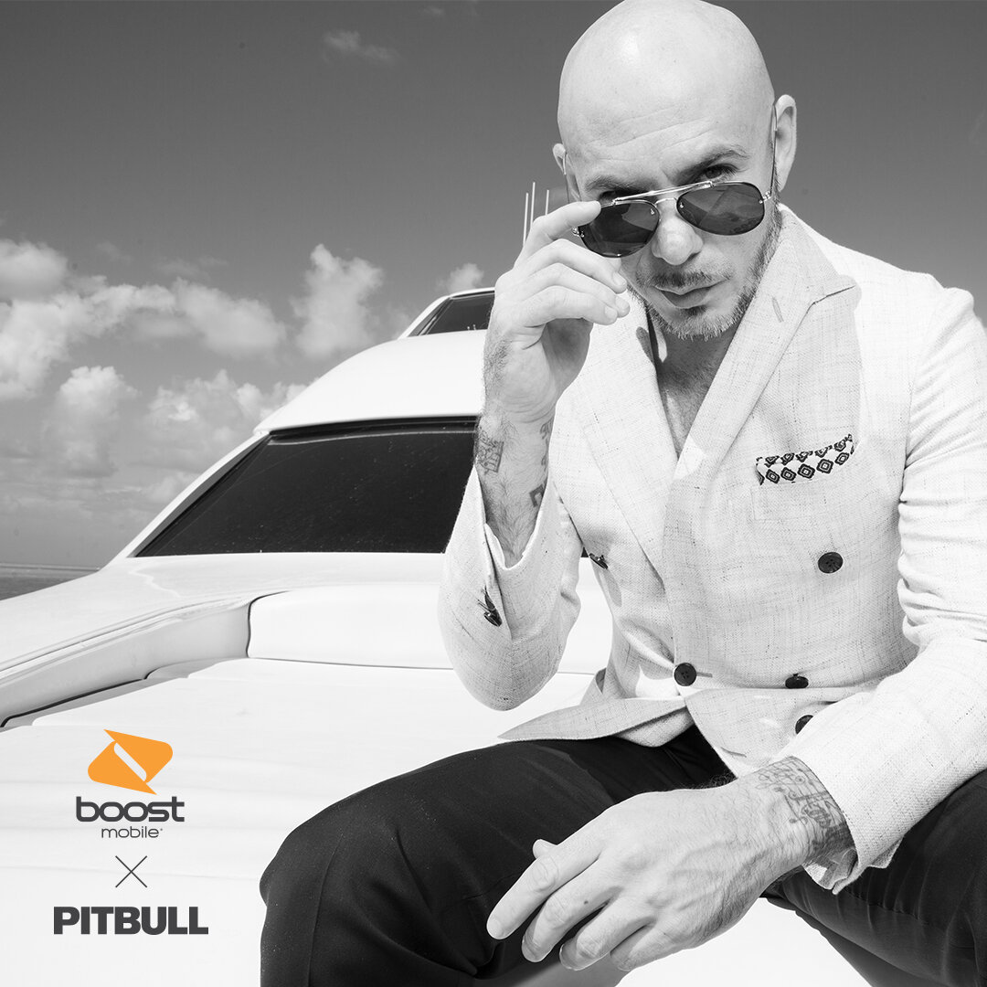 Pitbull x Boost Mobile Superbowl Campaign