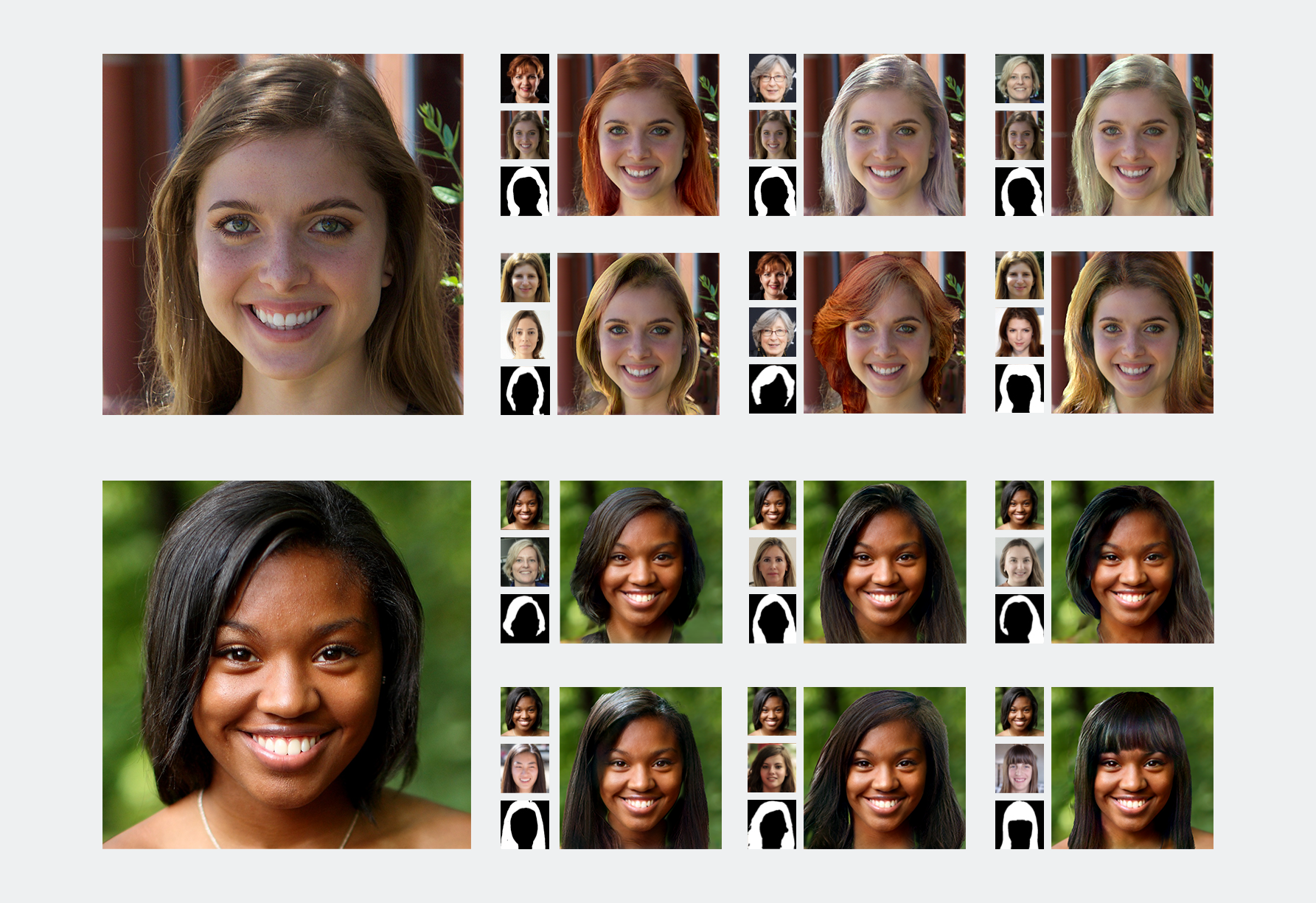 ModiFace unveils AI hair transfer tech at CVPR