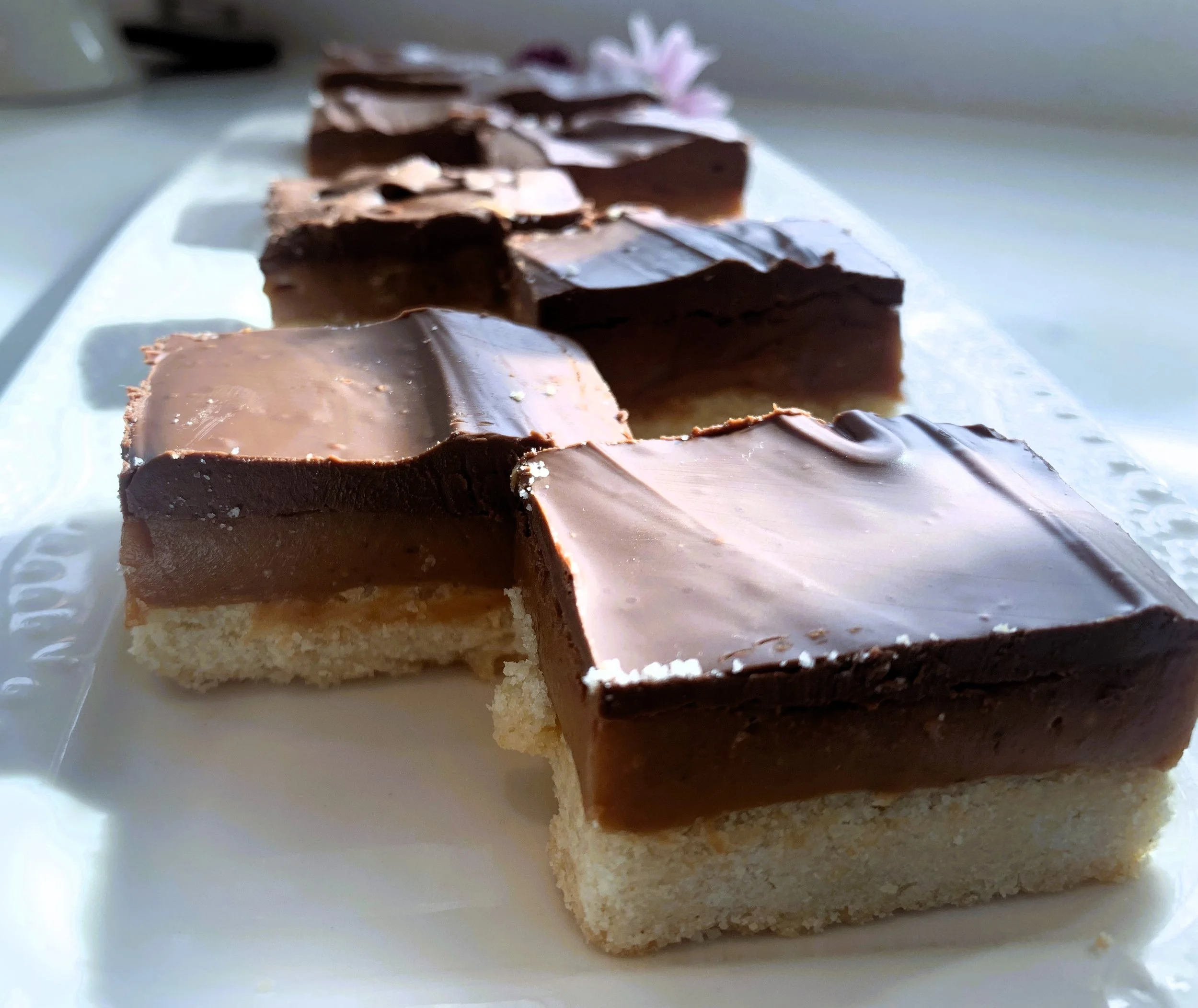 Shortbread Millionaire Bars