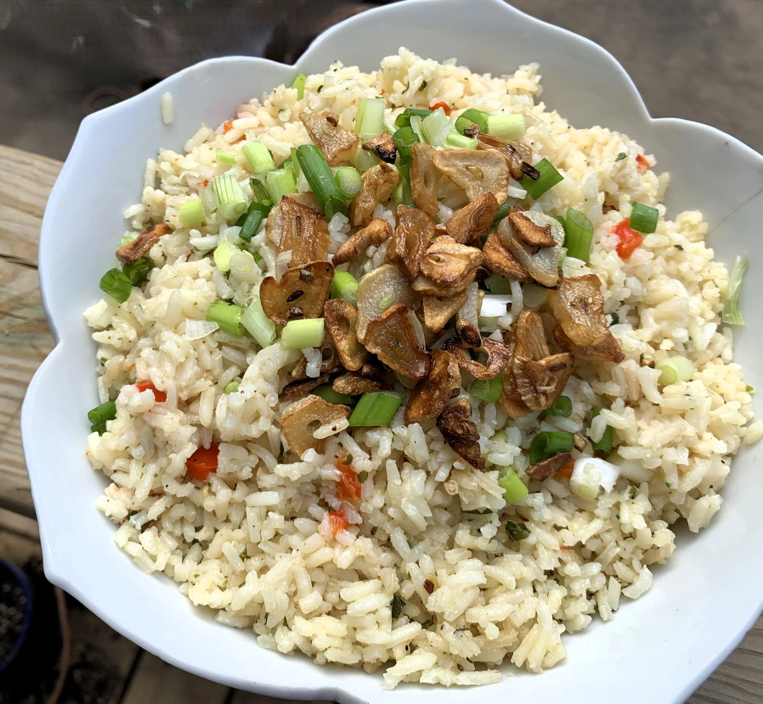 Garlic  butter  Rice