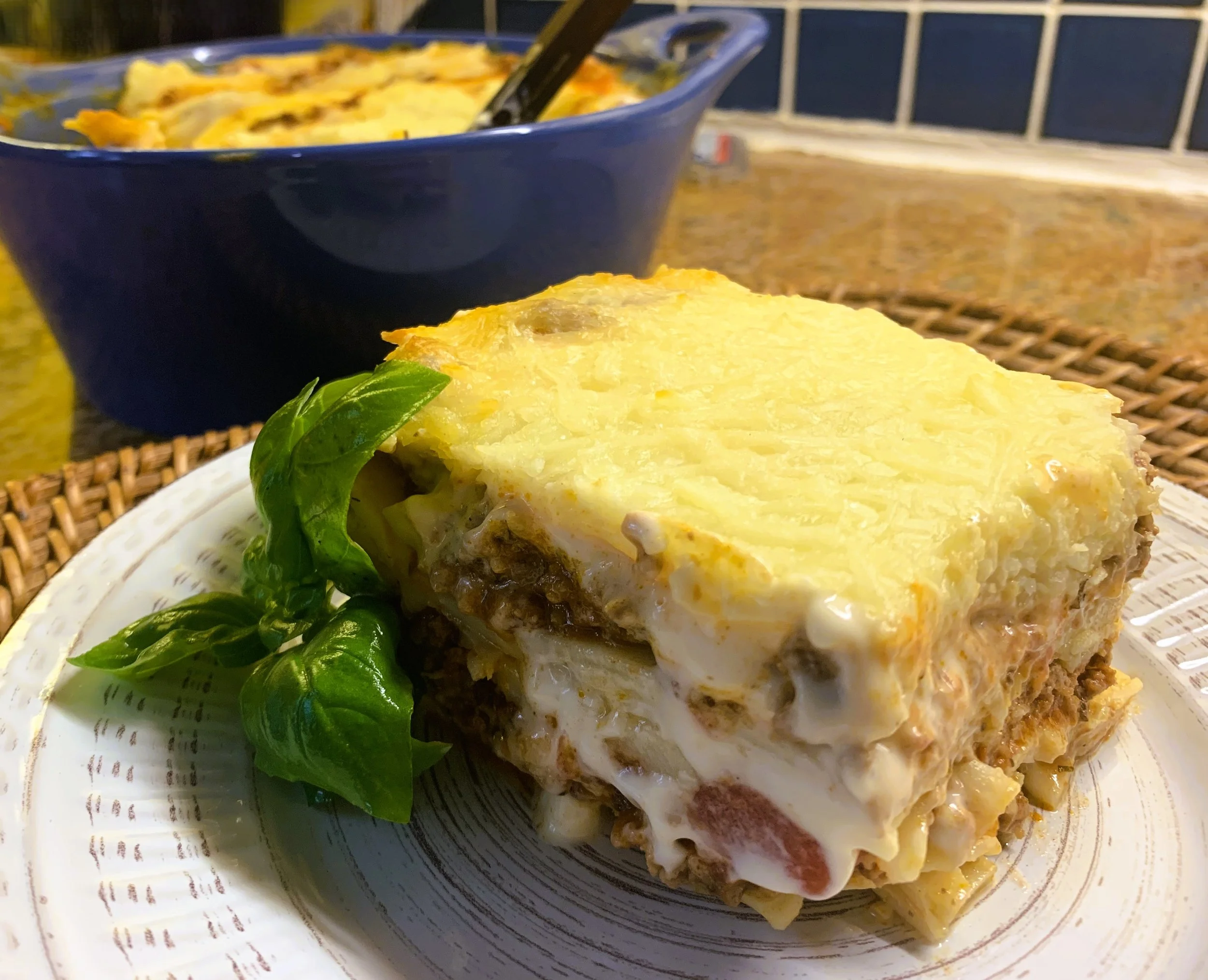 Lasagna with Bechamel sauce 