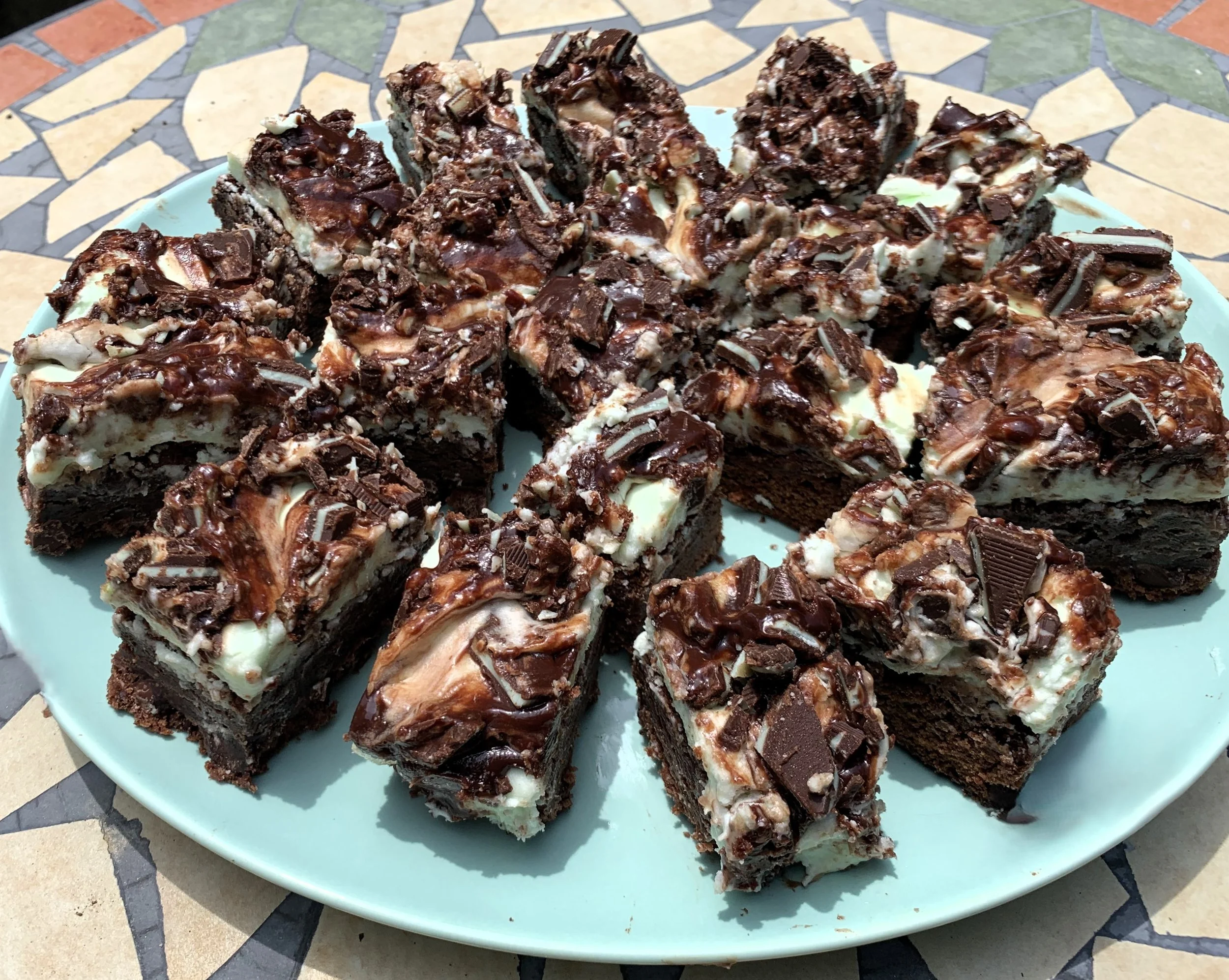 Chocolate Mint Brownies