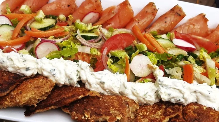 Scottish Smoked Salmon Summer Salad