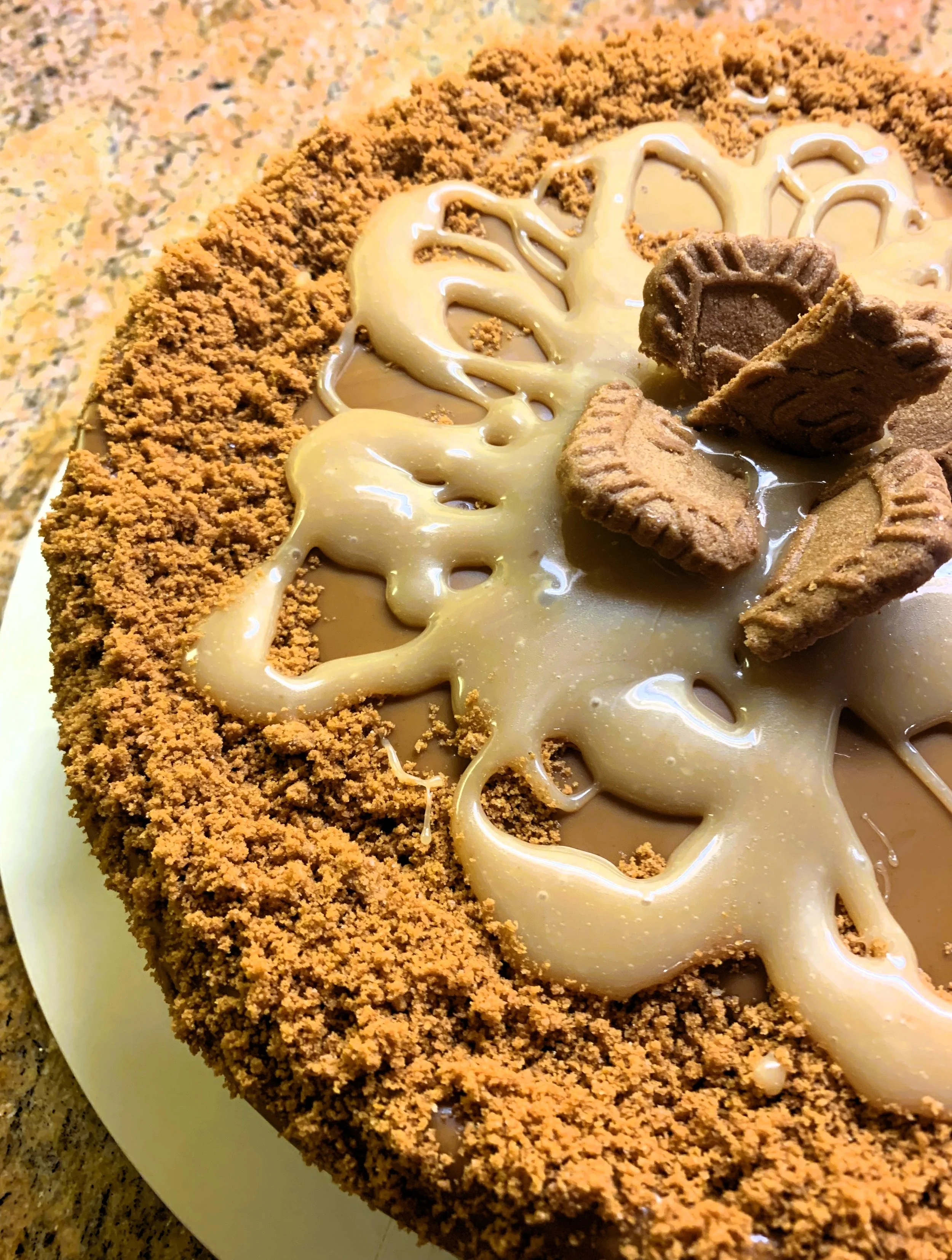 Biscoff Caramel Cheesecake