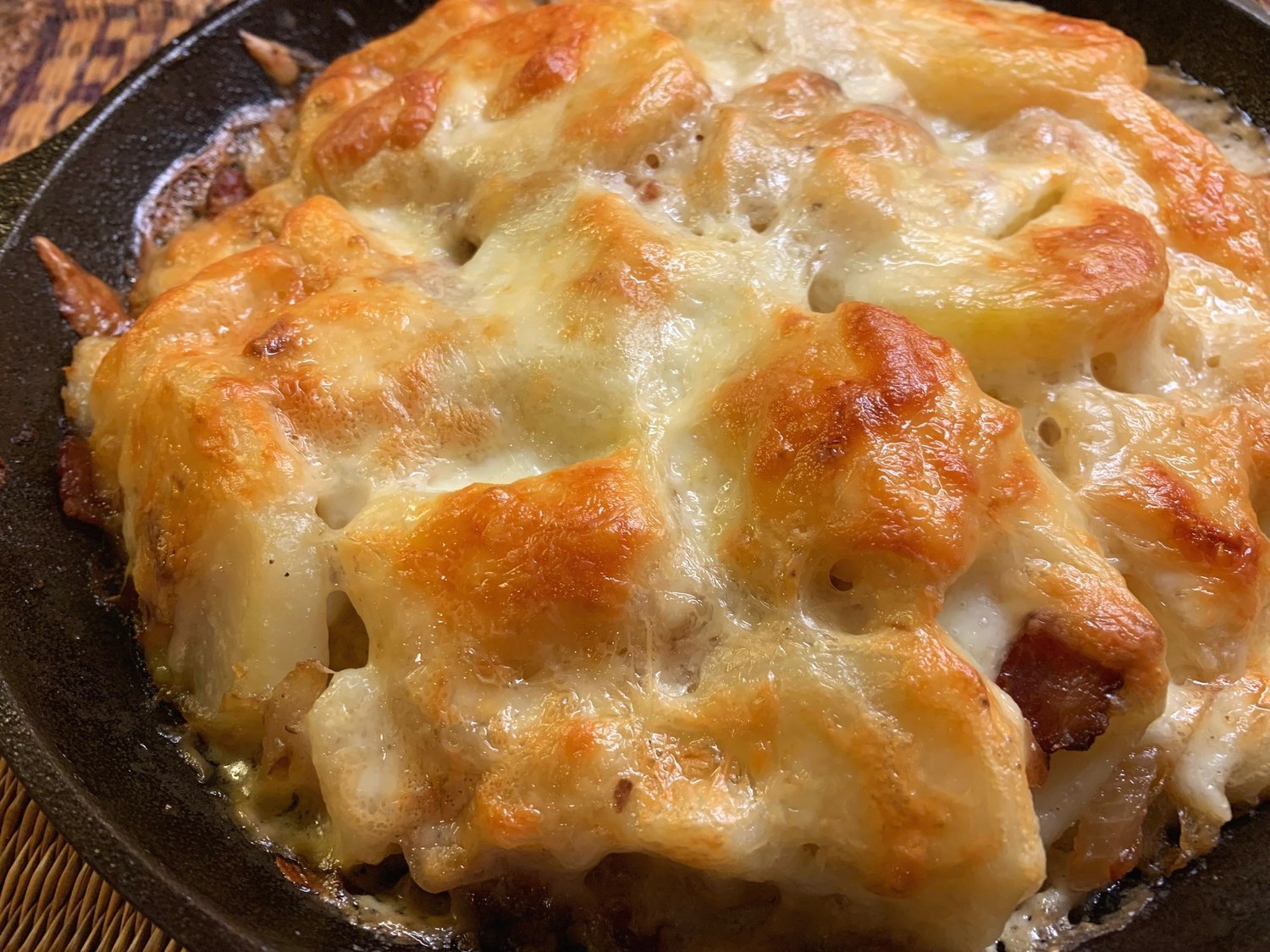 Alsace Potato Casserole (Munstiflette)