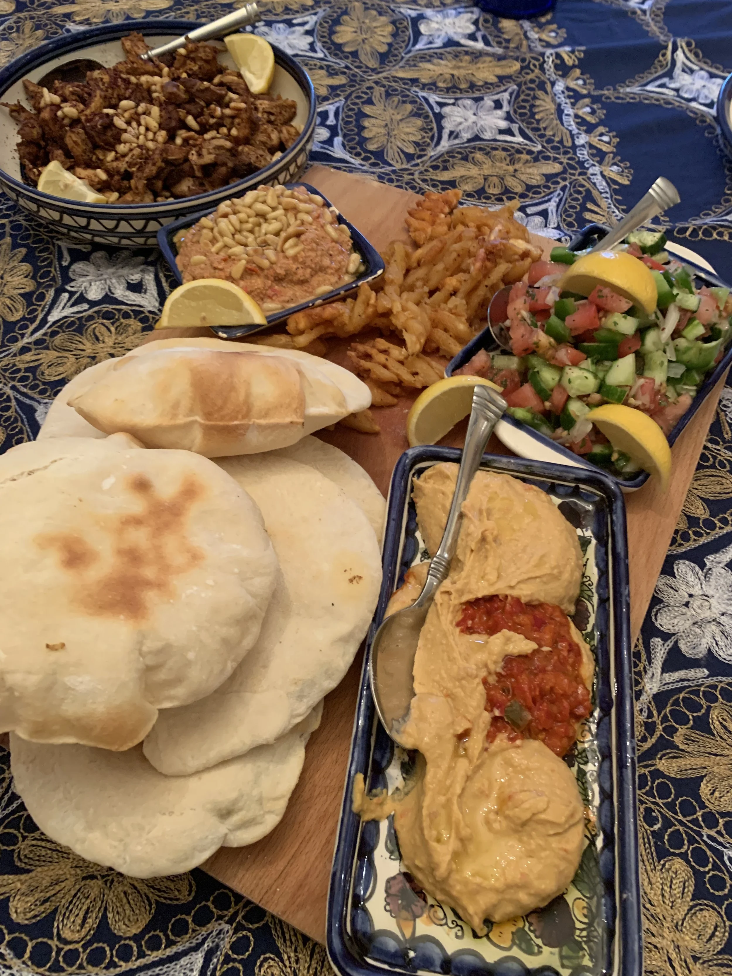 Chicken Shwarma Board