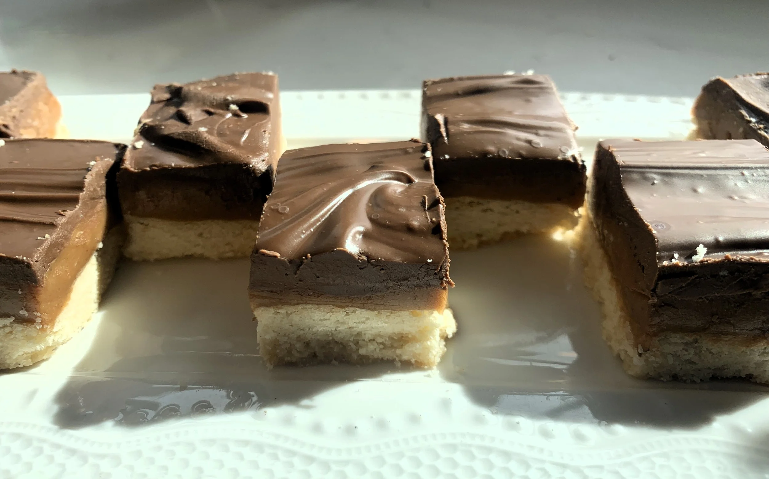 Shortbread Millionaire Bars