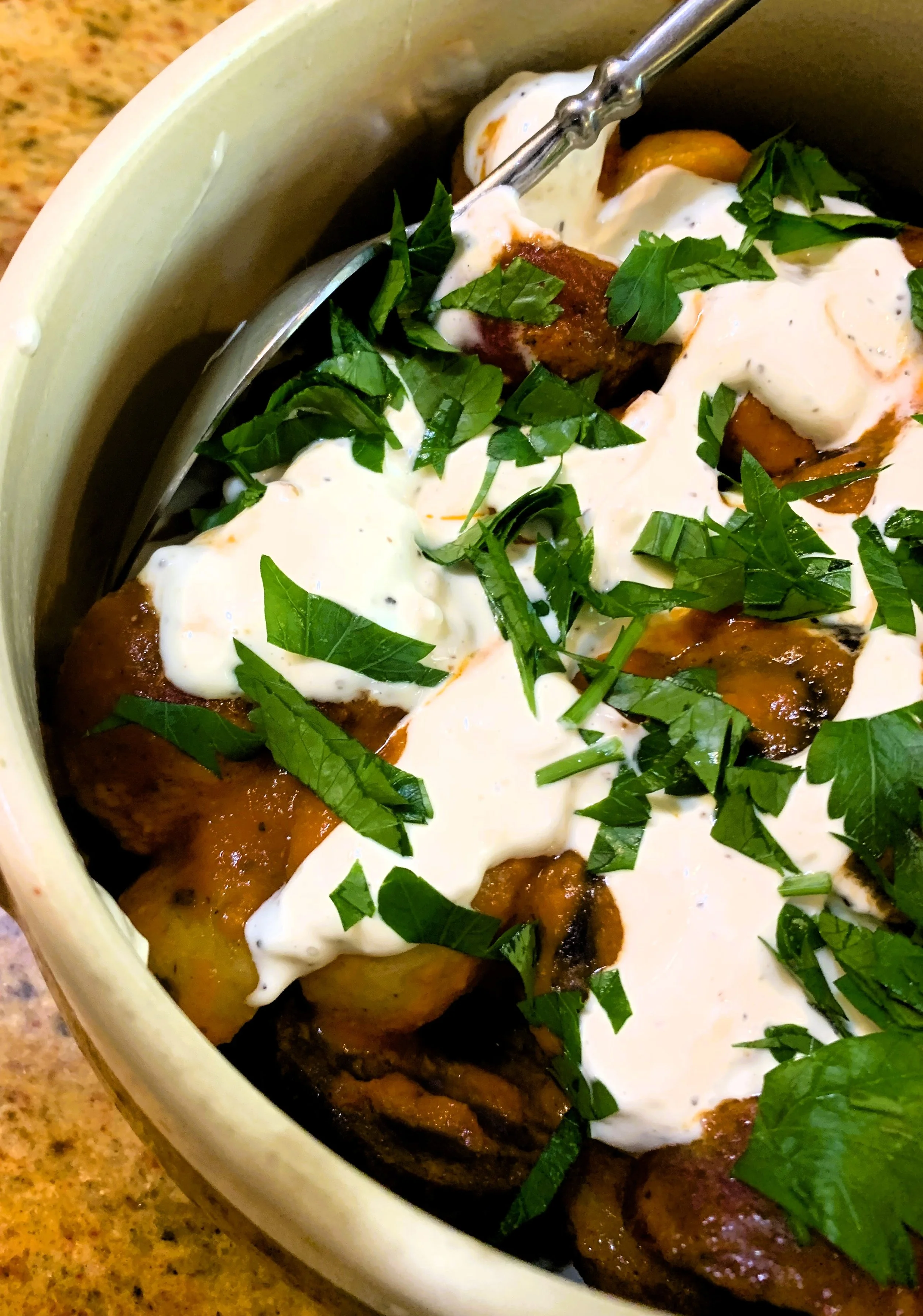 Spanish Potatoes Bravas