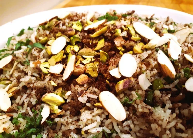 Hashwi - Arab rice and beef
