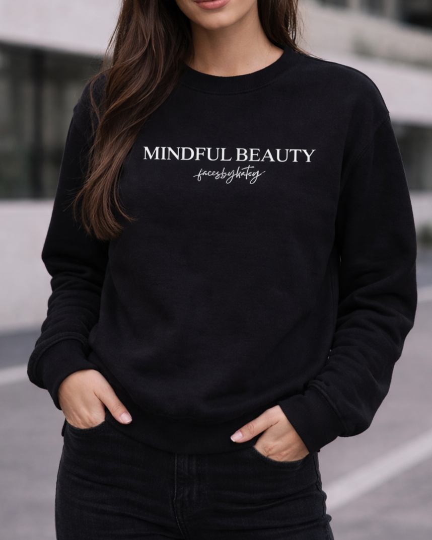 "Mindful Beauty" Cozy Crew Sweatshirt