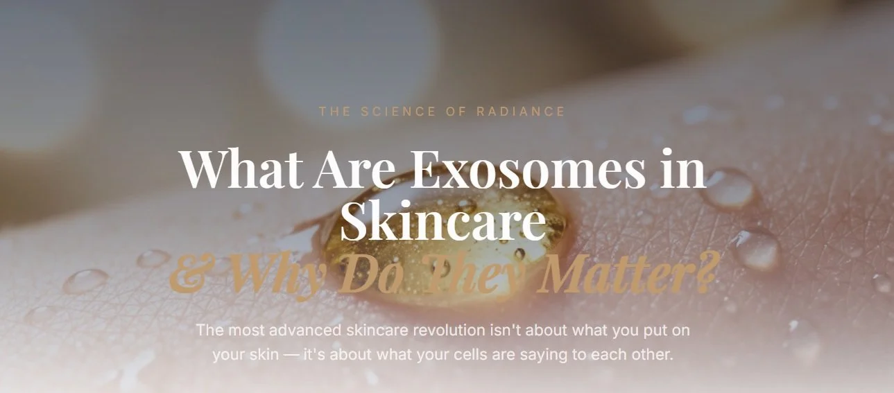 What are exisomes in skincare