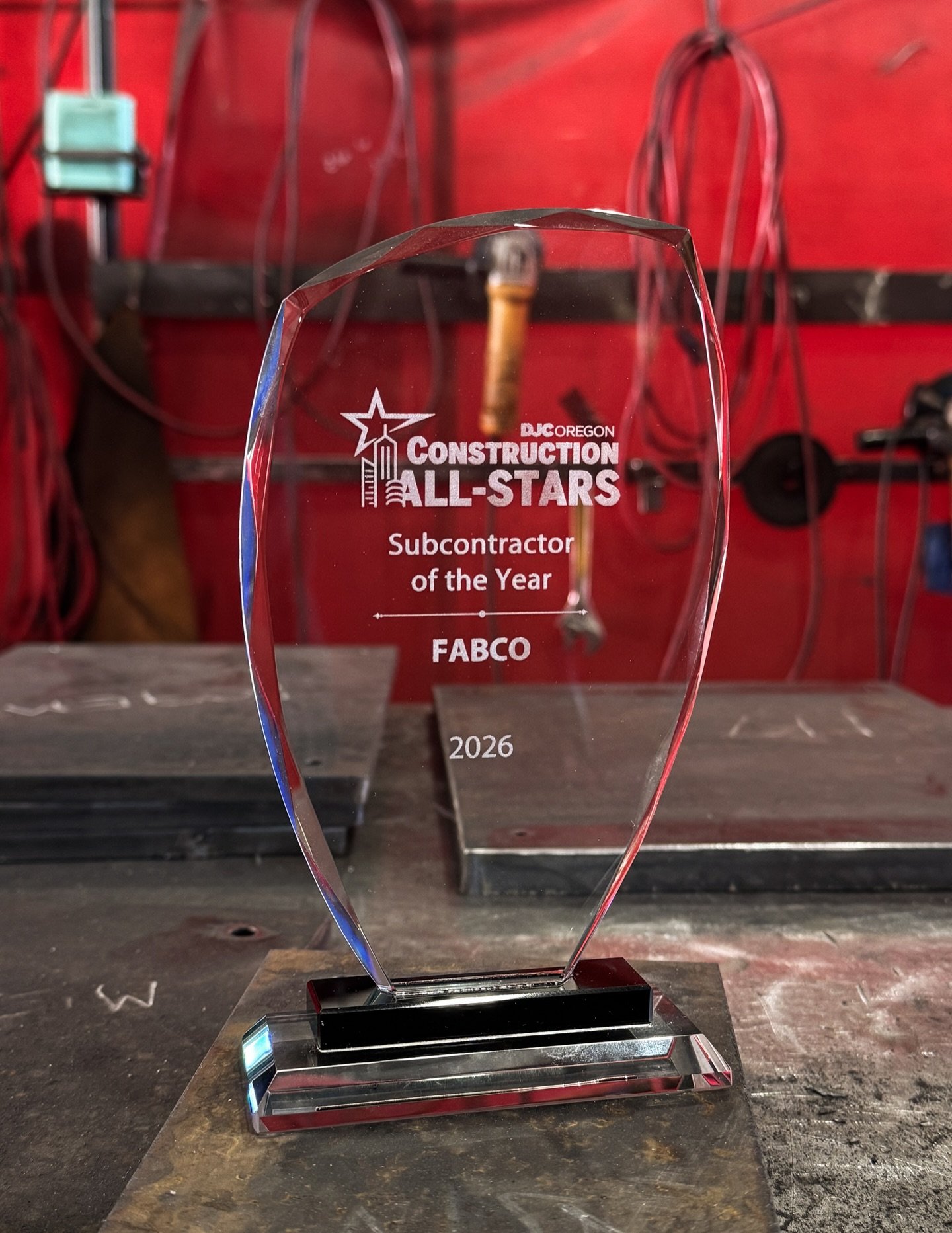 We&rsquo;ve been quiet here but our heads have been down putting in the work behind the scenes.

Our team is honored to receive the recent recognition of SUBCONTRACTOR OF THE YEAR as part of the AEC Industry All-Star Awards by the @djcoregon 

This a