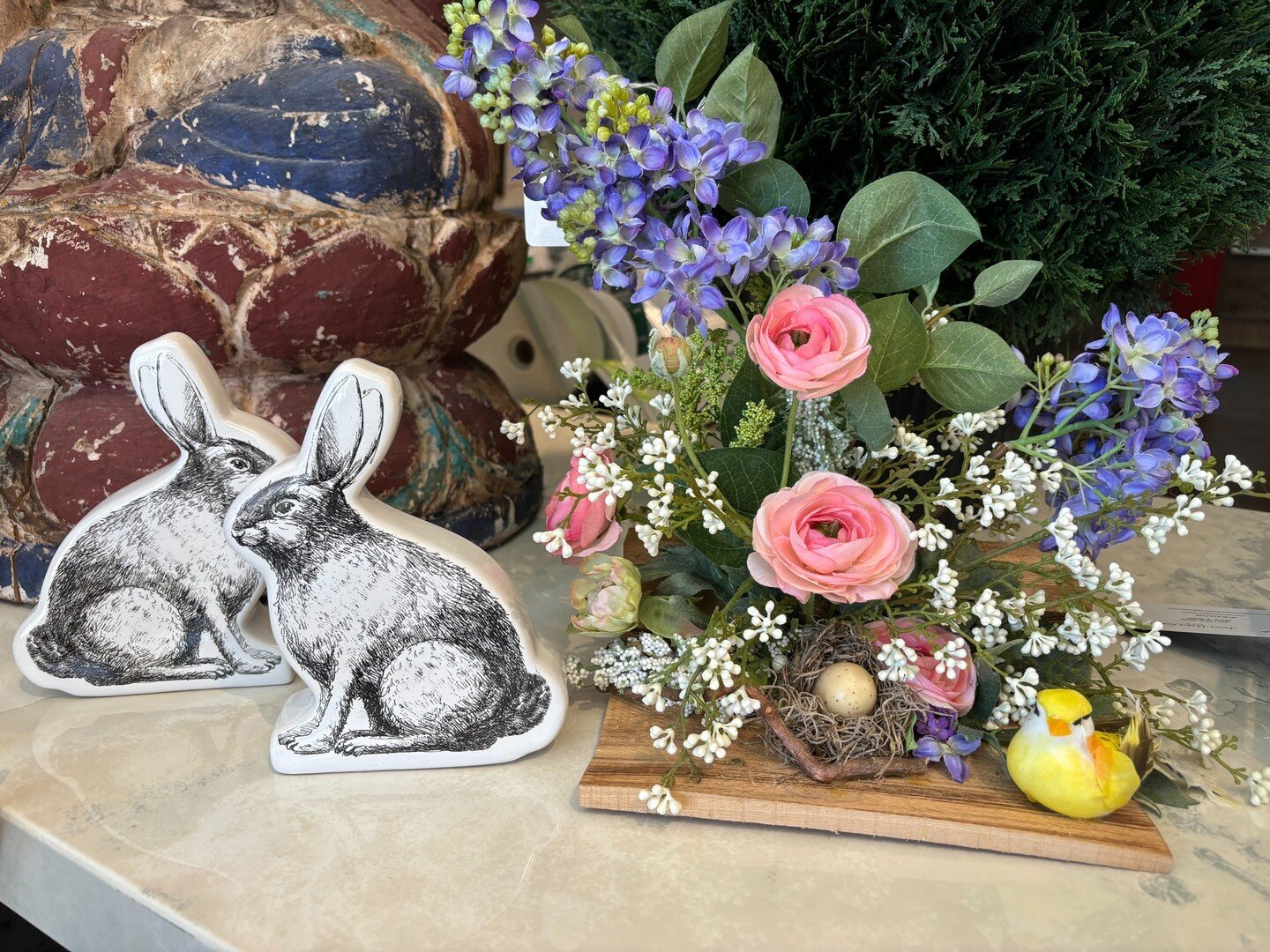 In preparation for Easter, Studio Ferro will be closing at 2:00 Friday and reopening Wednesday, April 4th. #studioferro #interiordesign #floraldesign #visitmorris