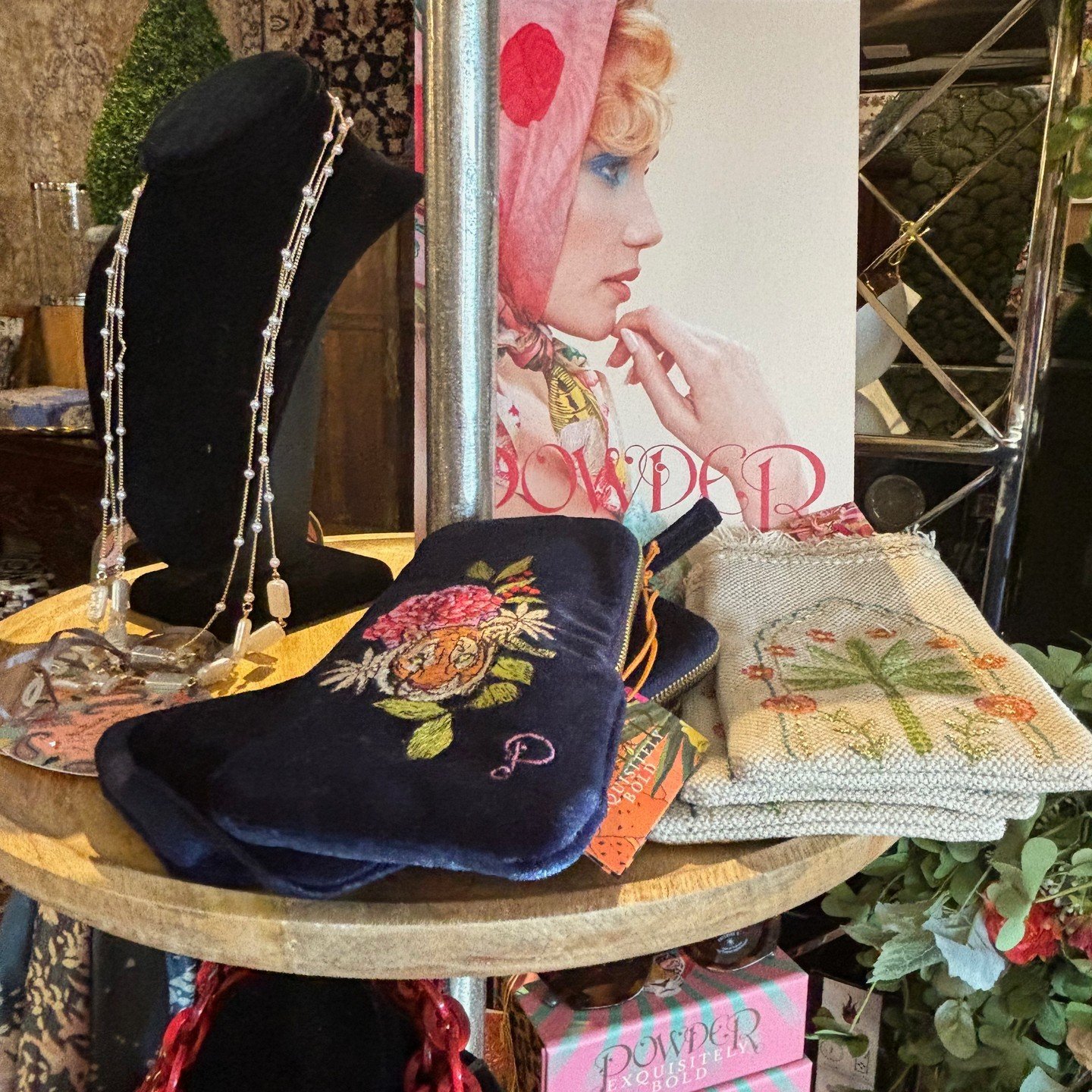 These beautiful sunglasses, scarves &amp; accessories are perfect gifts for Mom! Mother's Day is May 12th. #studioferro #visitmorris #shopmorris #interiordesign #floraldesign #uniquegifts