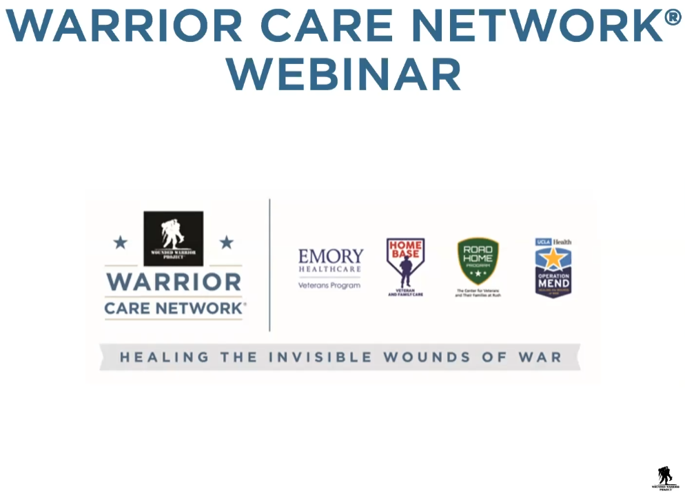 Warrior Care Network Webinar