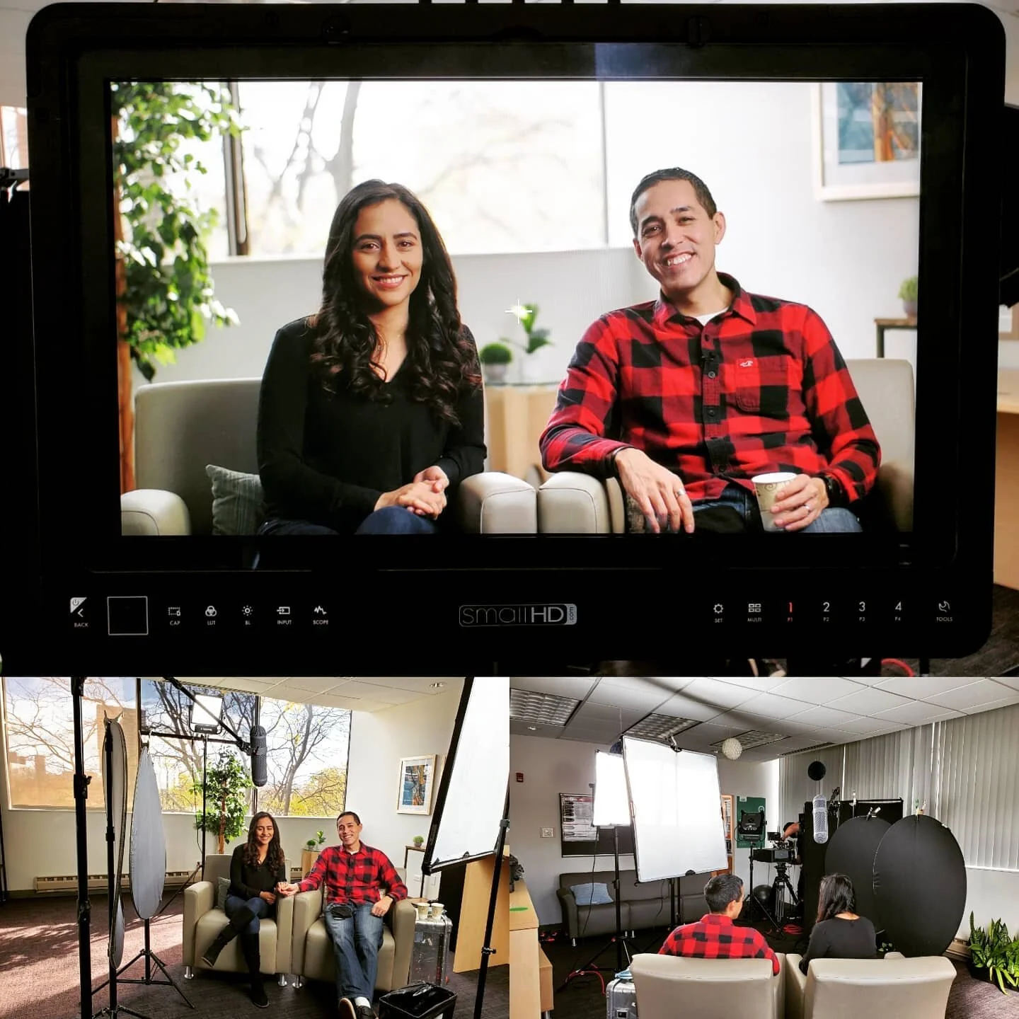 Looking forward to see what magic Terry from @madayproductions will produce from interviews for Rush's Road Home Program! It was great speaking with him and working with his crew.