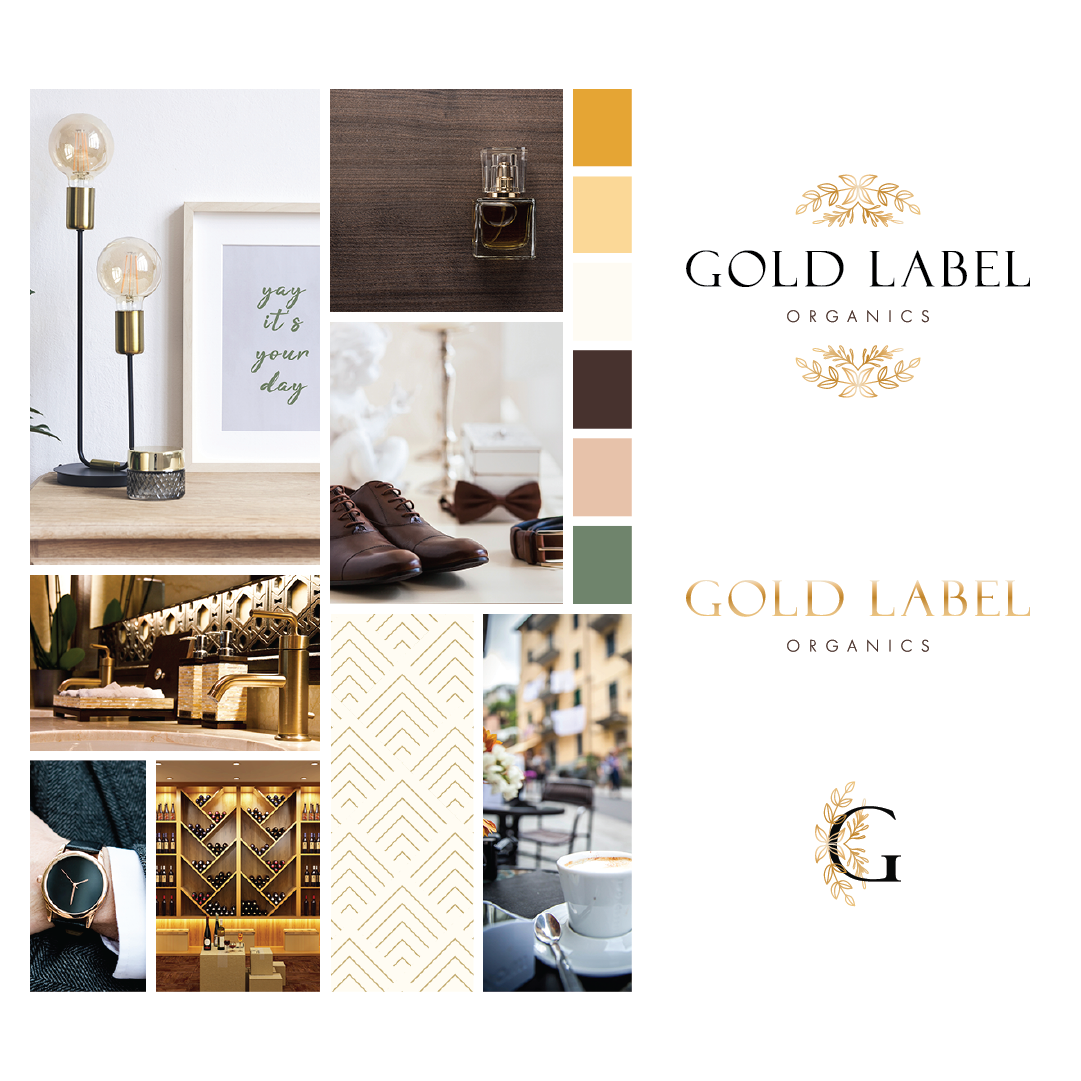 Gold Label Brand Identity