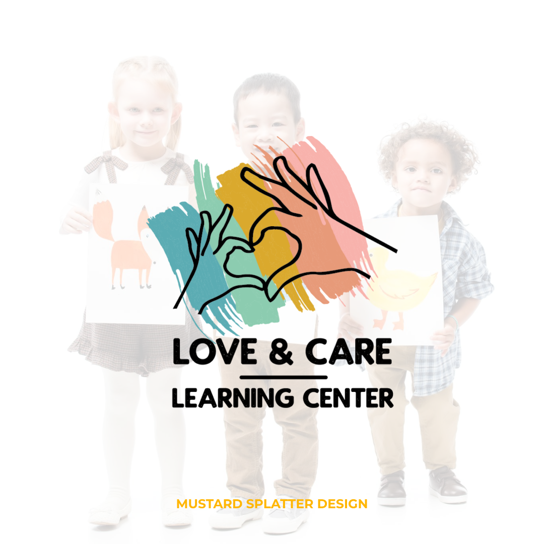 Love &amp; Care Learning Center Brand Identity