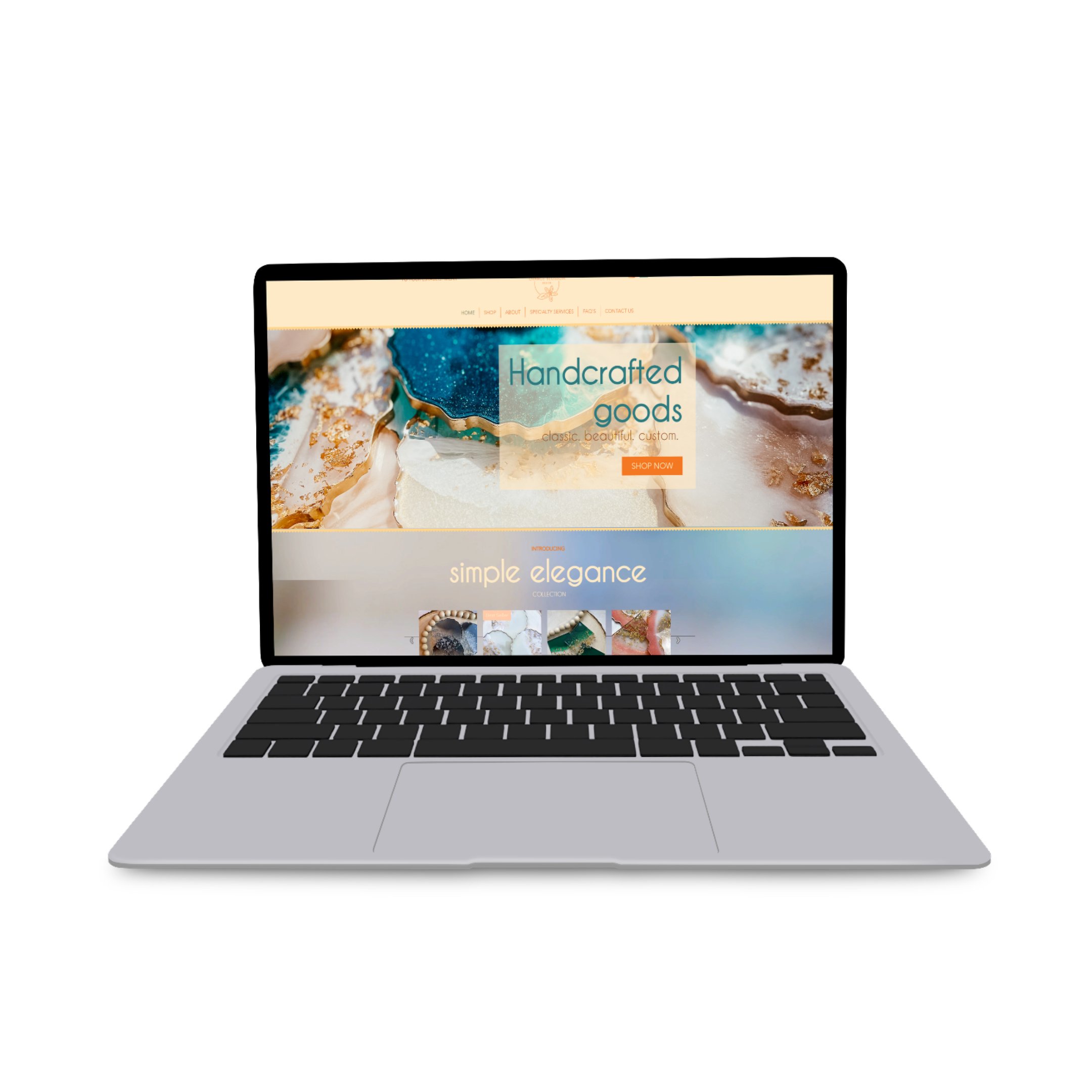 Orange Blossom Design Website Refresh
