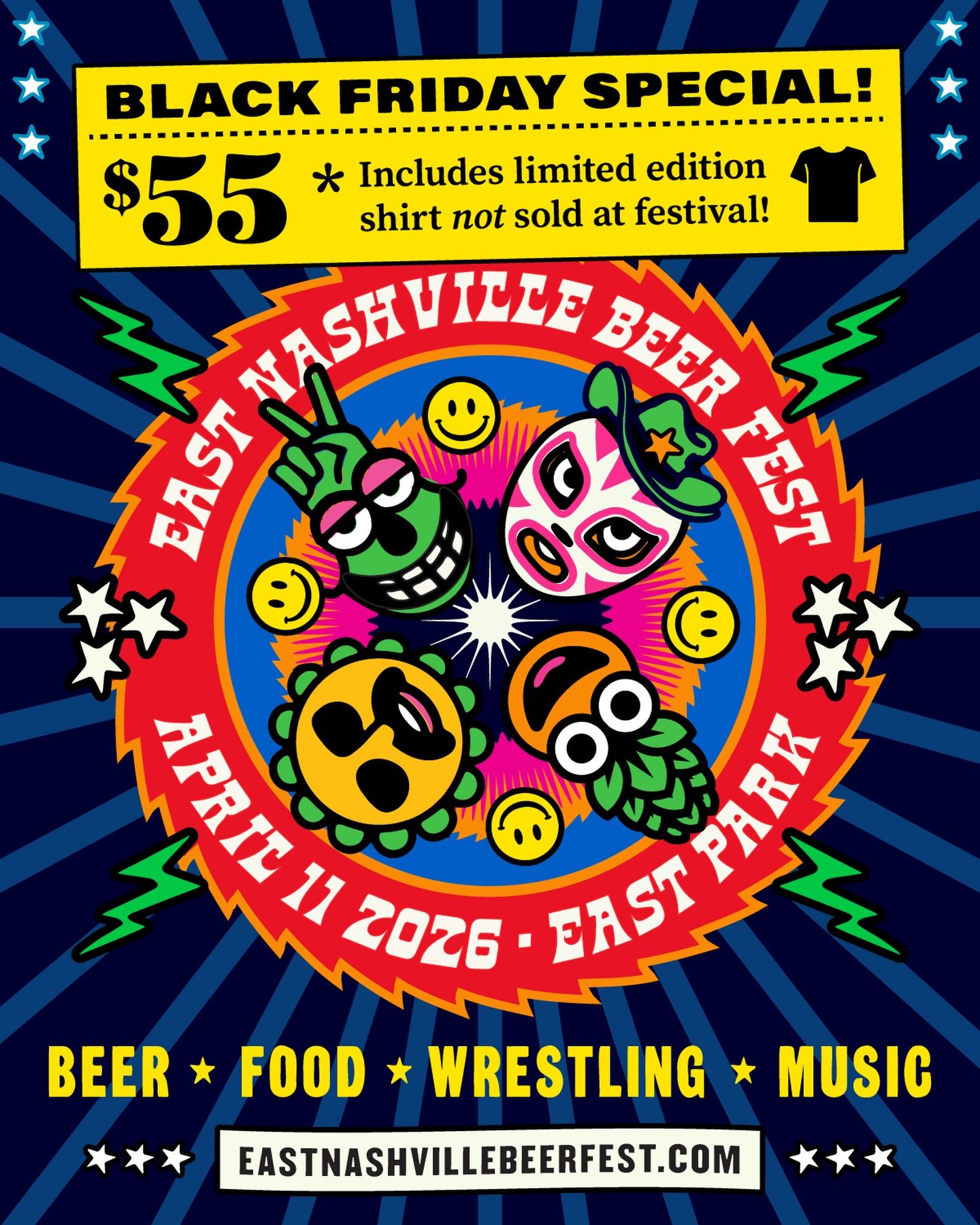 We&rsquo;ve got a deal going right now for @eastnashvillebeerfest tickets that includes a limited edition shirt only made available to early bird ticket buyers! Get in it and support small businesses. Cheers 

#nashville #eastnashville #nashvilletn #