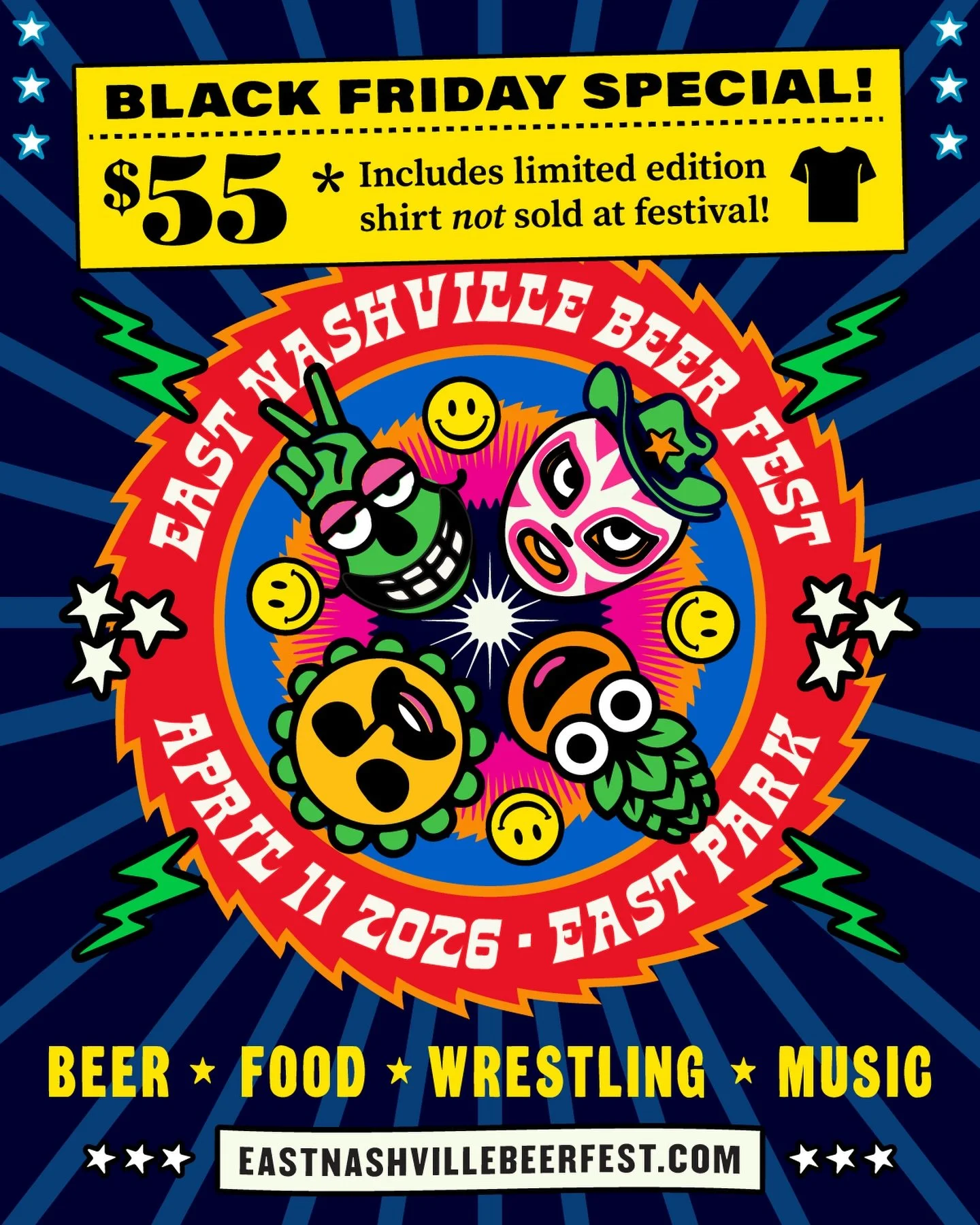 We&rsquo;ve got a deal going right now for @eastnashvillebeerfest tickets that includes a limited edition shirt only made available to early bird ticket buyers! Get in it and support small businesses. Cheers 

#nashville #eastnashville #nashvilletn #