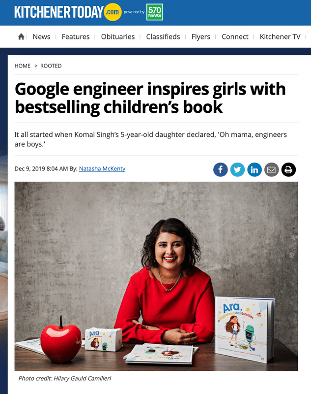 Komal Singh Kitchener Today Article.png