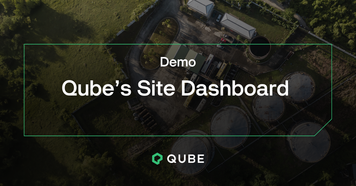 Demonstration: Qube’s Site Dashboard
