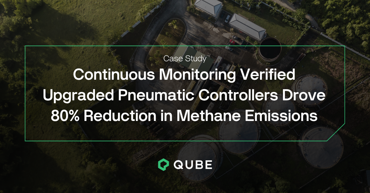 Continuous Monitoring Verified Upgraded Pneumatic Controllers Drove 80% Reduction in Methane Emissions