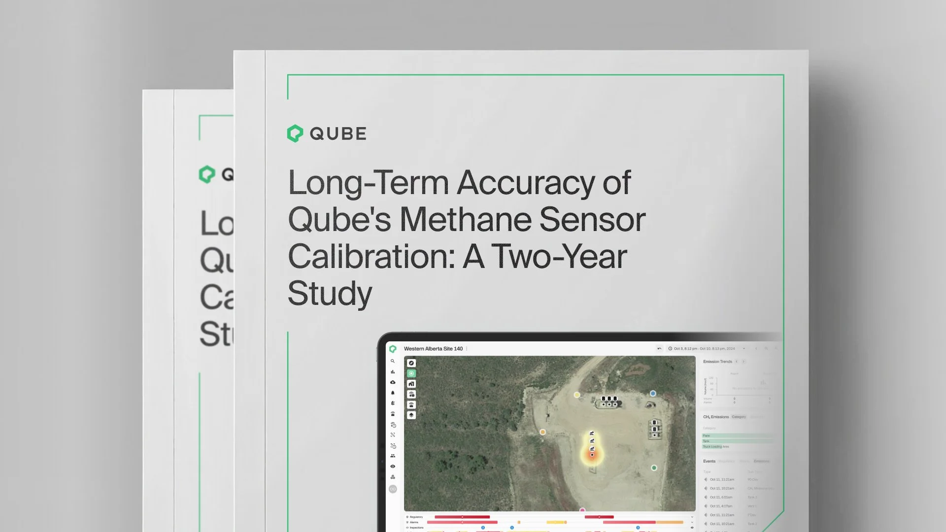 Long-Term Accuracy of Qube's Methane Sensor Calibration: A Two-Year Study