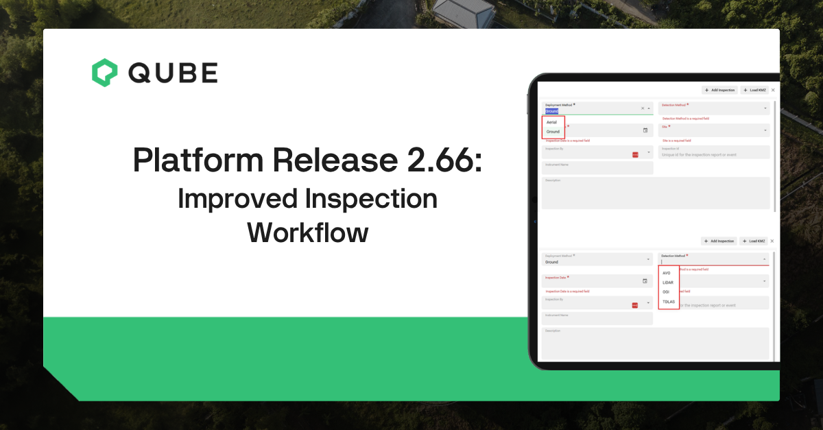 Qube Platform Releases 2.66: Improved Inspection Workflow