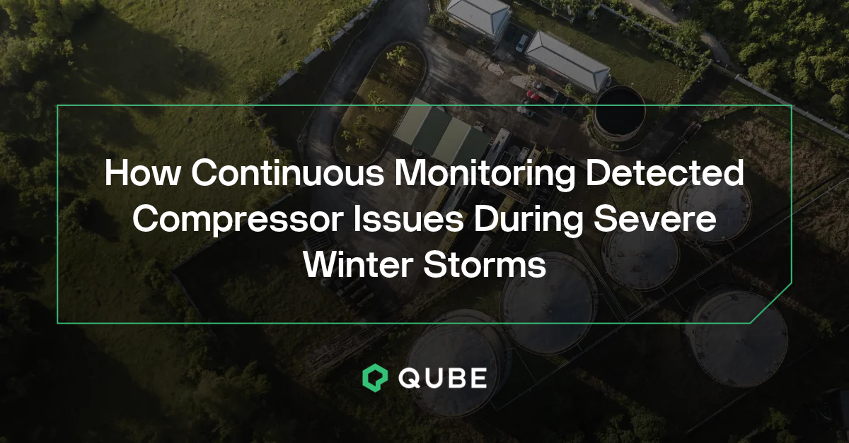 How Continuous Monitoring Detected Compressor Issues During Severe Winter Storms