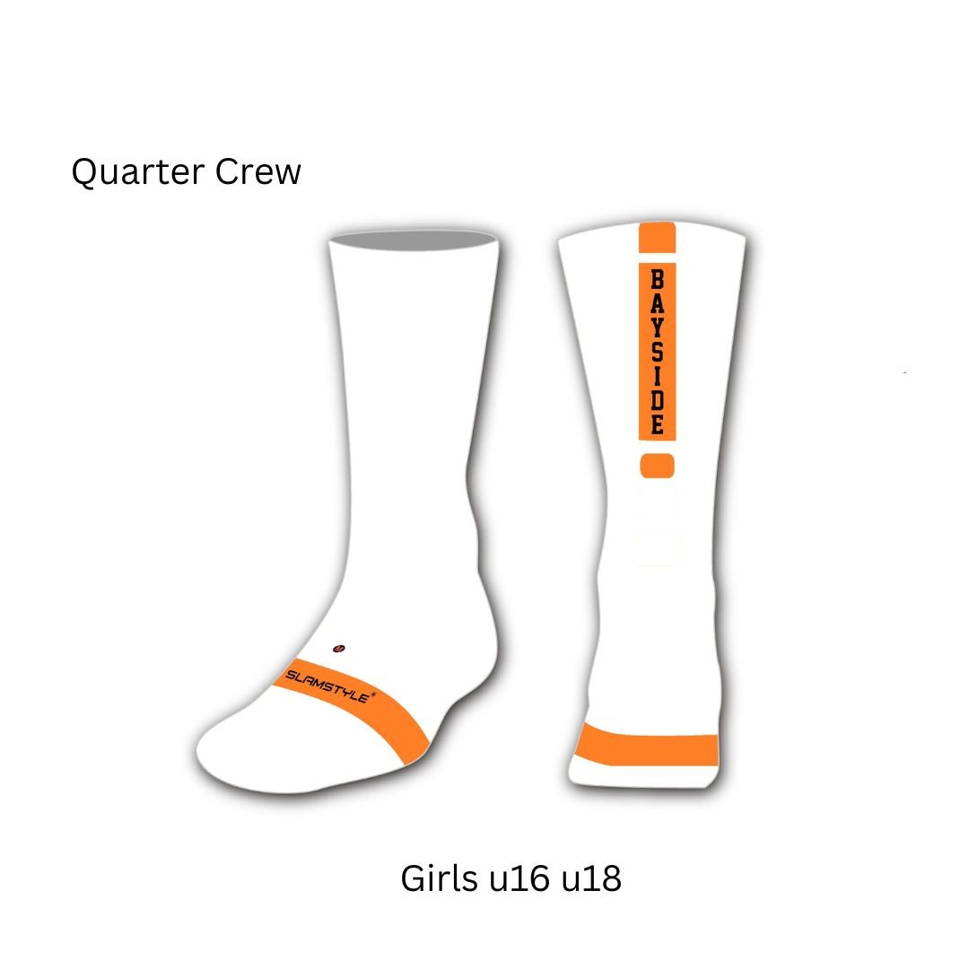Bayside Sock Girls Quarter Crew White.jpg