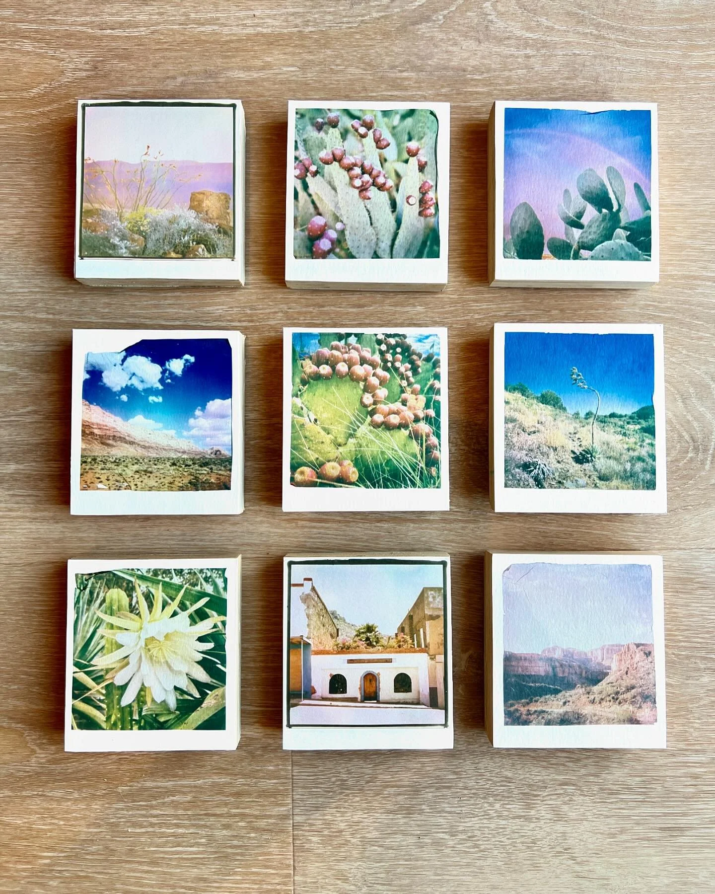 Getting ready to launch some small works for sale alongside my talented wife @brithansen.art  She has some amazing new pieces to share as well. I will be sharing the link to the sale soon!  These are @polaroid  emulsion lifts. Such a fun hands on pro
