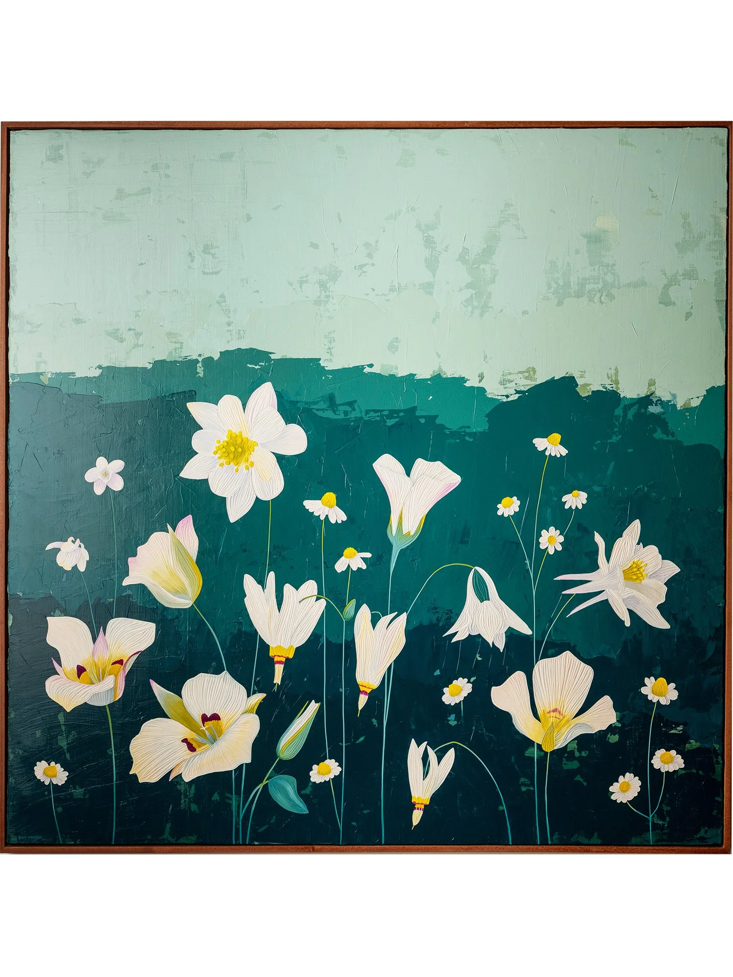 Moutain Wildflowers Brit Hansen paint carving web.jpg