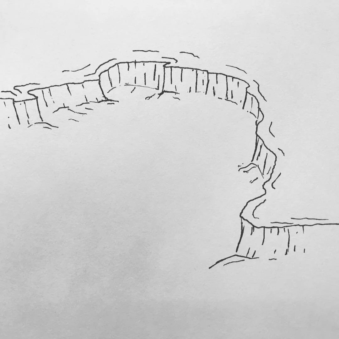 More cliffs