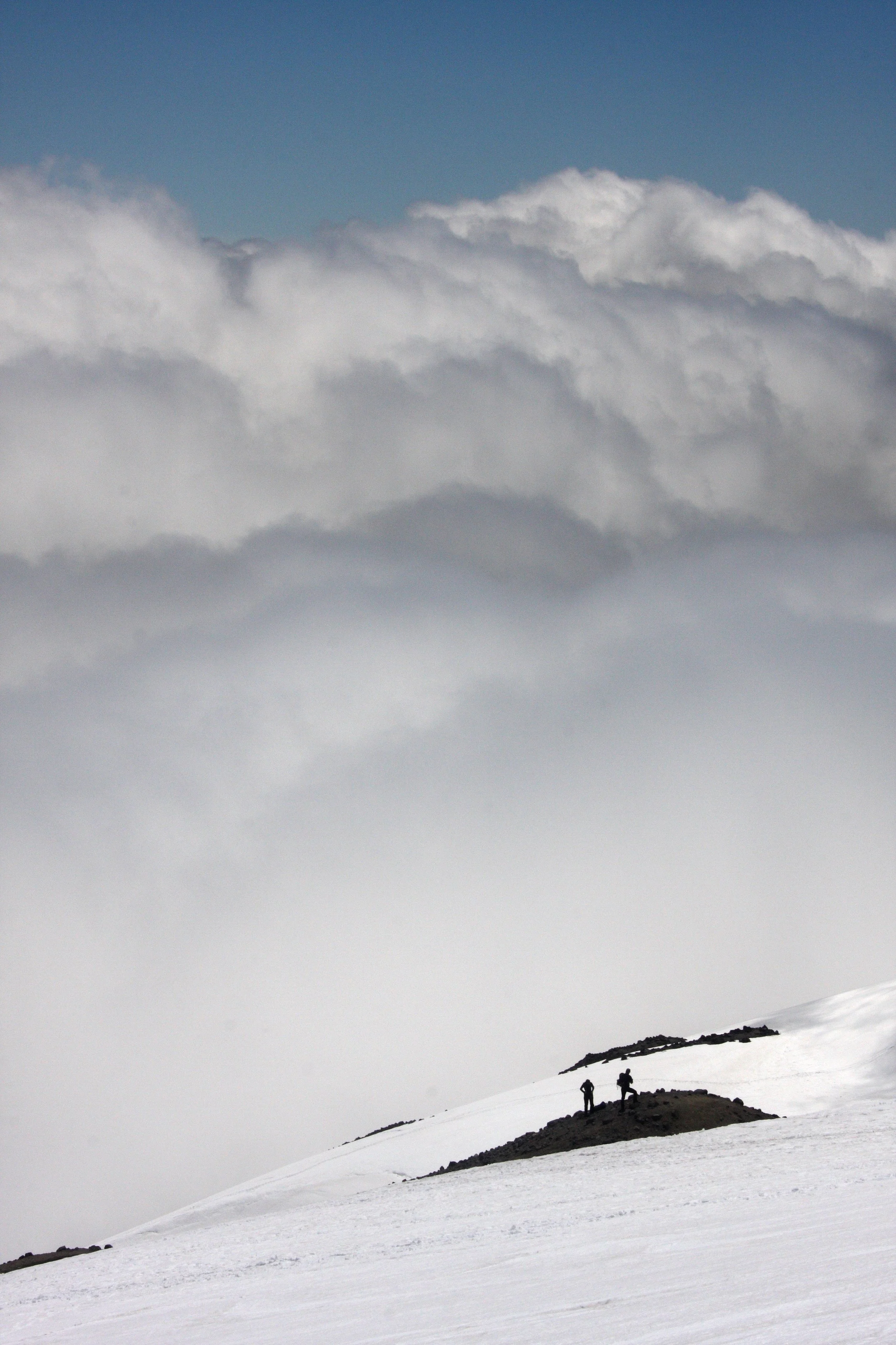 The view approaching Mount Saint Helens Summit